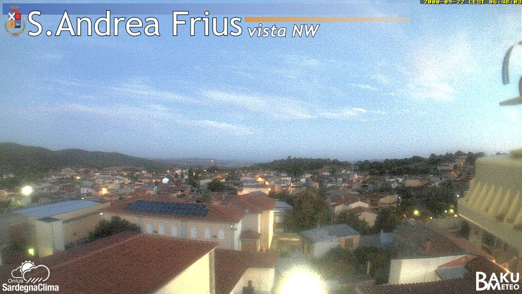 view from Sant'Andrea Frius on 2026-09-22