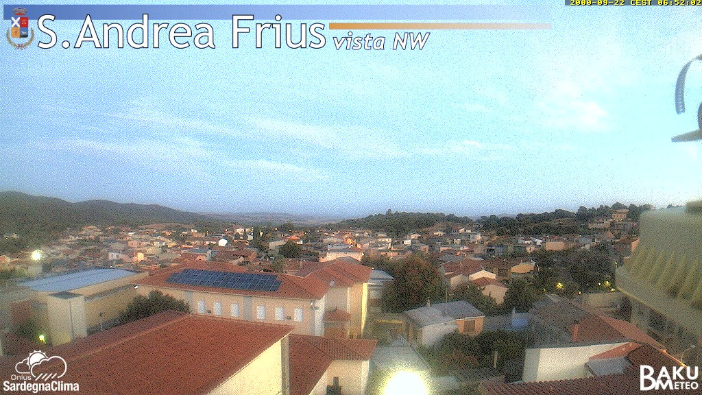 view from Sant'Andrea Frius on 2026-09-22