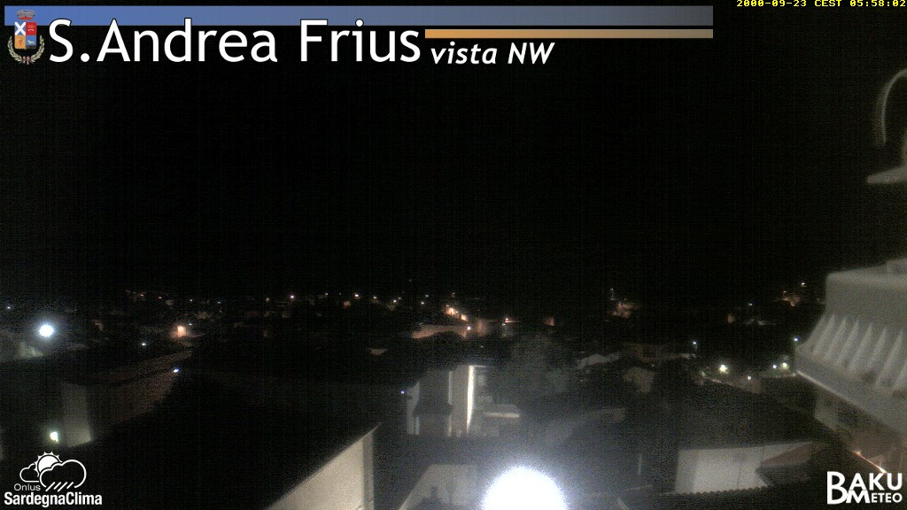 time-lapse frame, Sant'Andrea Frius webcam