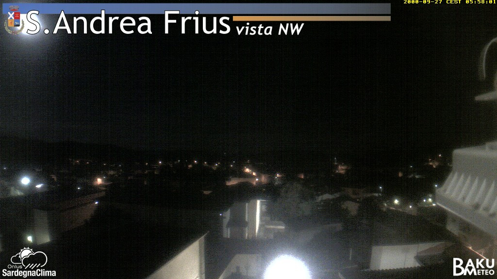 time-lapse frame, Sant'Andrea Frius webcam