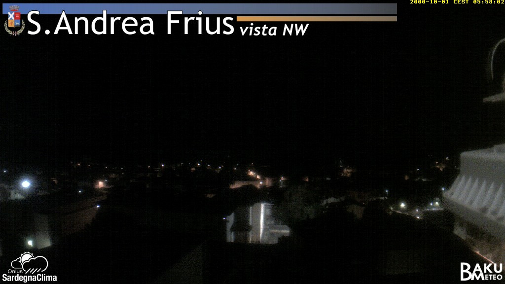 time-lapse frame, Sant'Andrea Frius webcam
