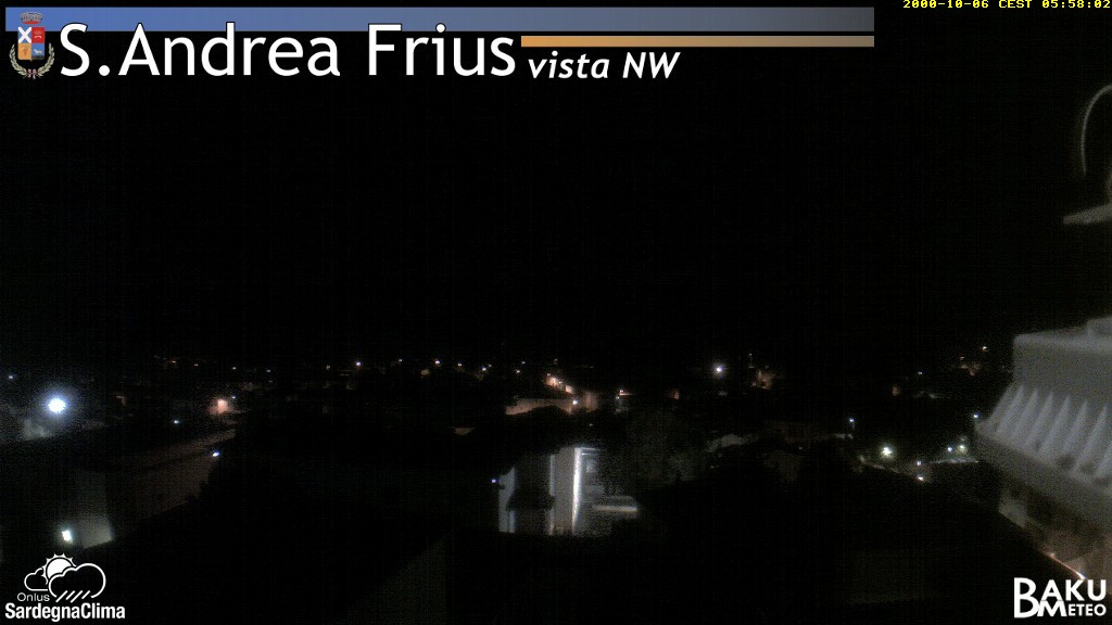time-lapse frame, Sant'Andrea Frius webcam