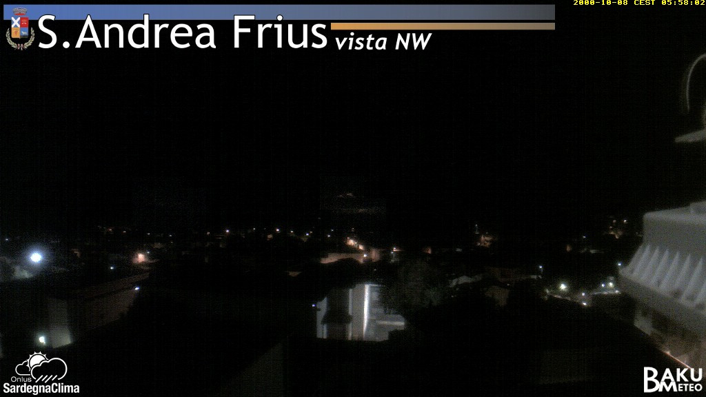 time-lapse frame, Sant'Andrea Frius webcam