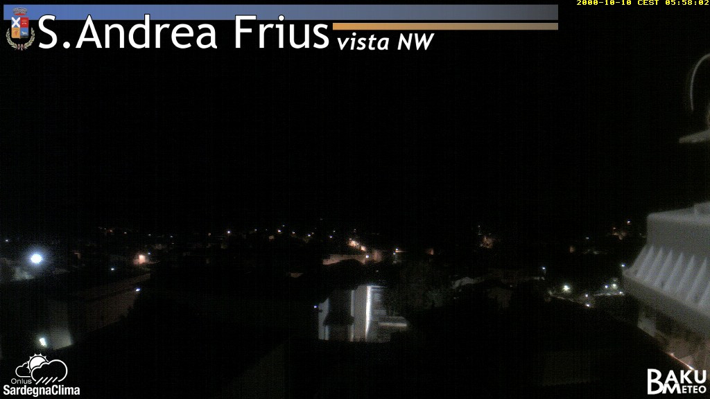 time-lapse frame, Sant'Andrea Frius webcam