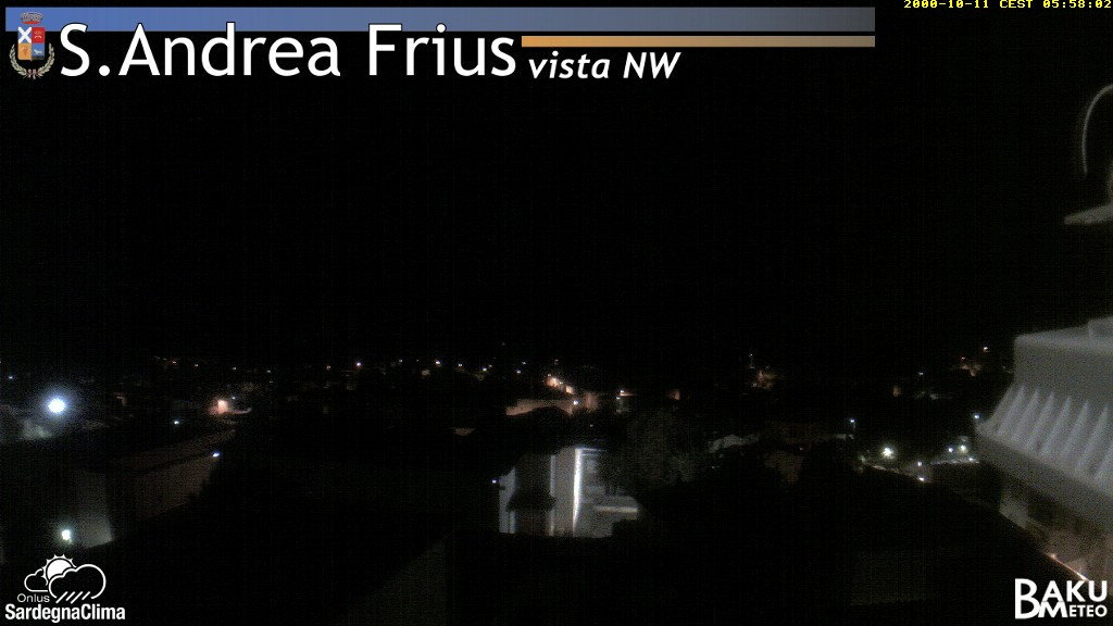 time-lapse frame, Sant'Andrea Frius webcam