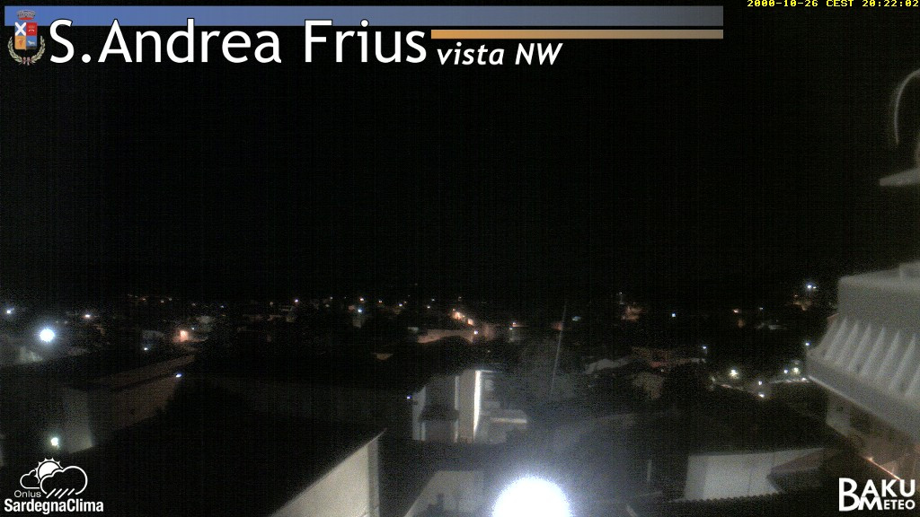 time-lapse frame, Sant'Andrea Frius webcam