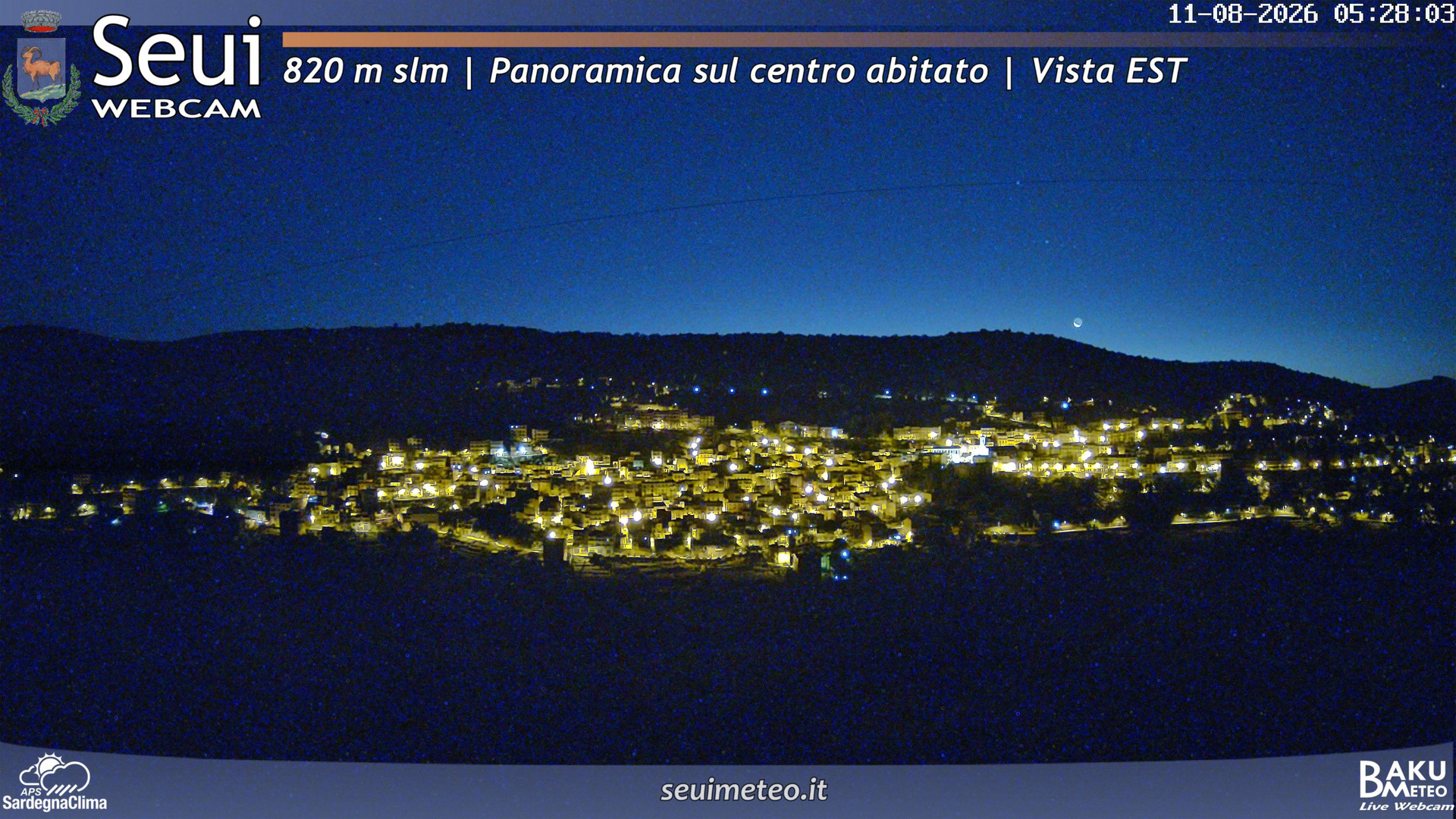 time-lapse frame, Seui Cuccaioni webcam