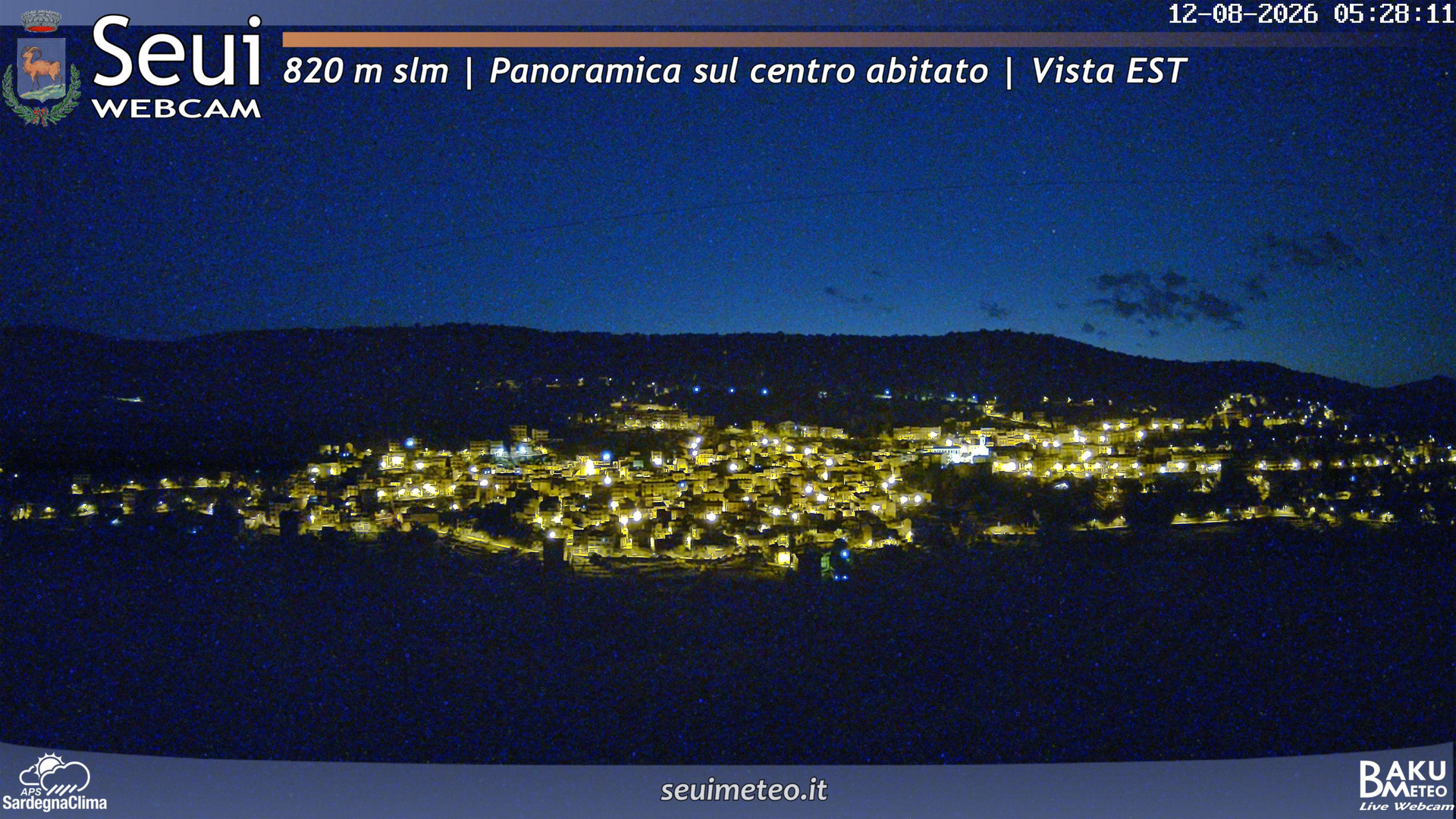 time-lapse frame, Seui Cuccaioni webcam