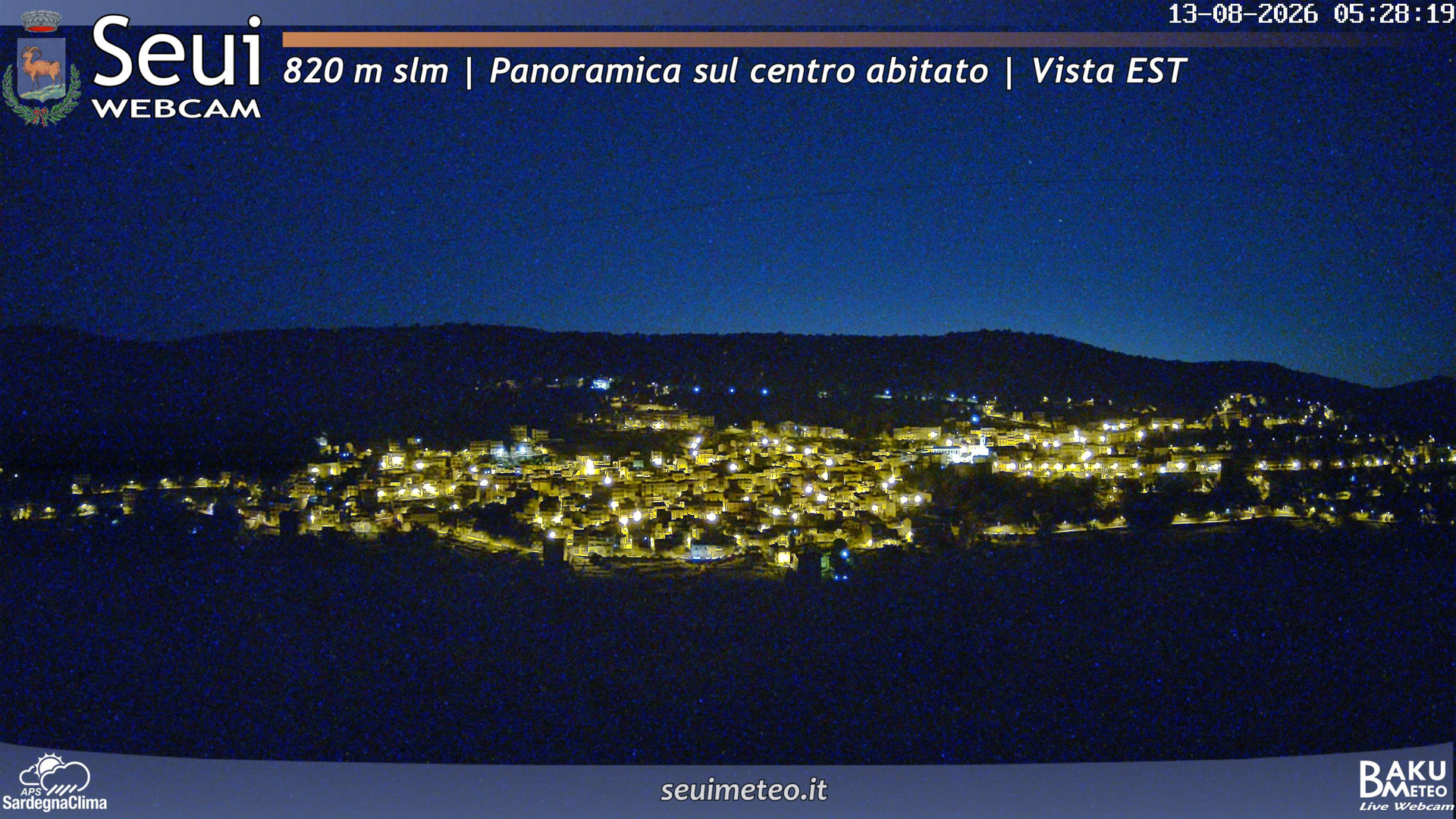 time-lapse frame, Seui Cuccaioni webcam