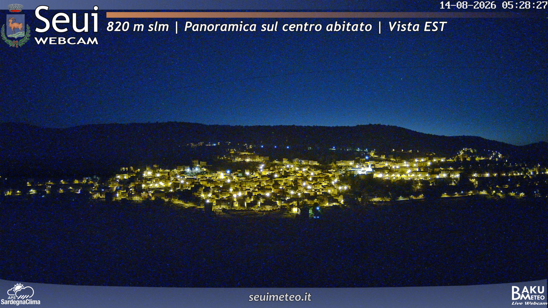 time-lapse frame, Seui Cuccaioni webcam