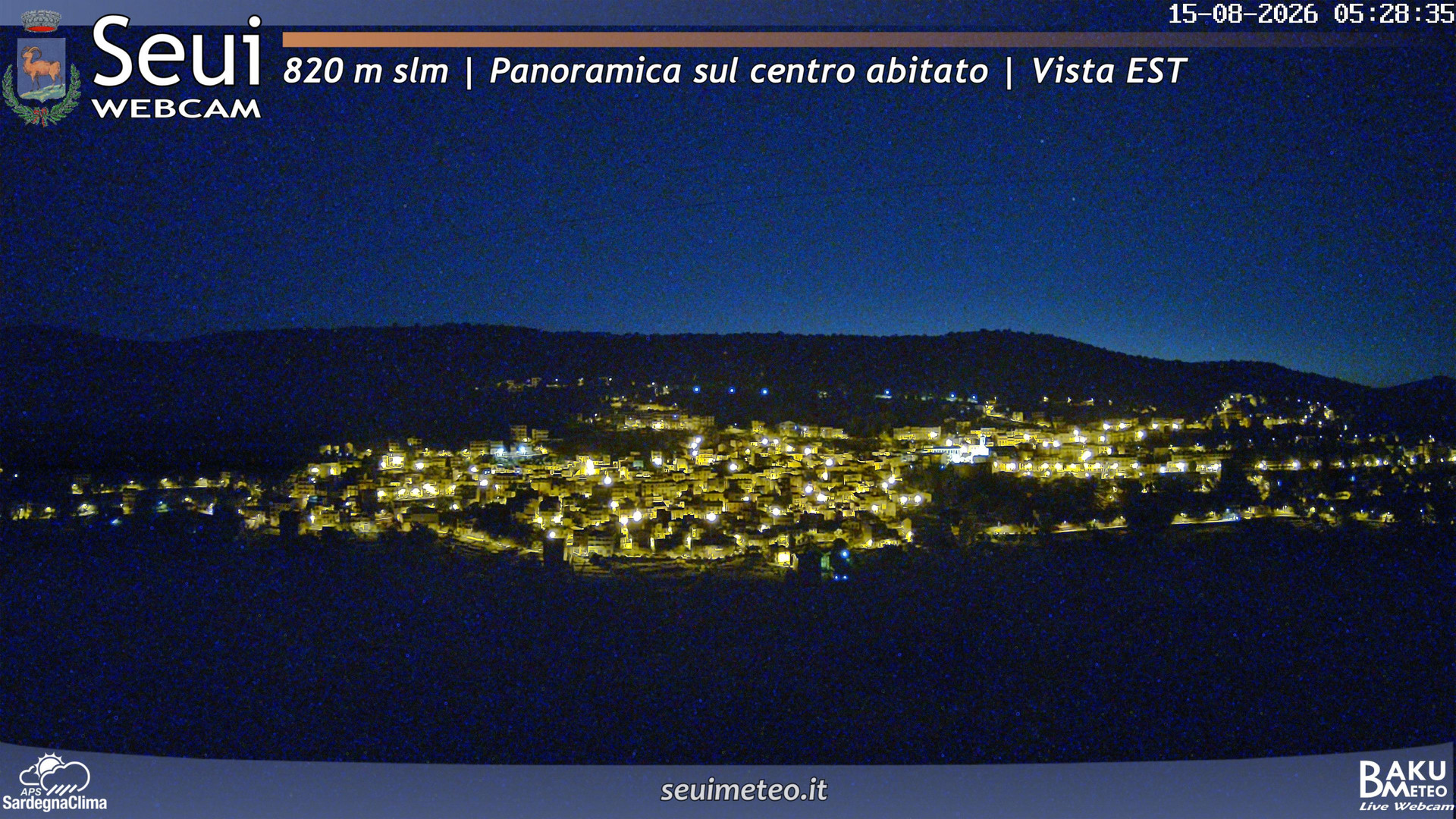time-lapse frame, Seui Cuccaioni webcam