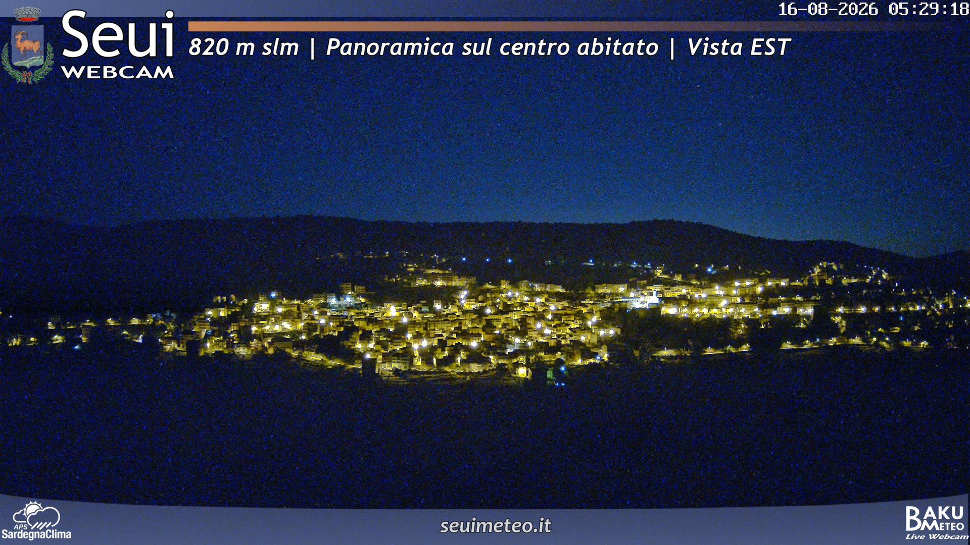 time-lapse frame, Seui Cuccaioni webcam