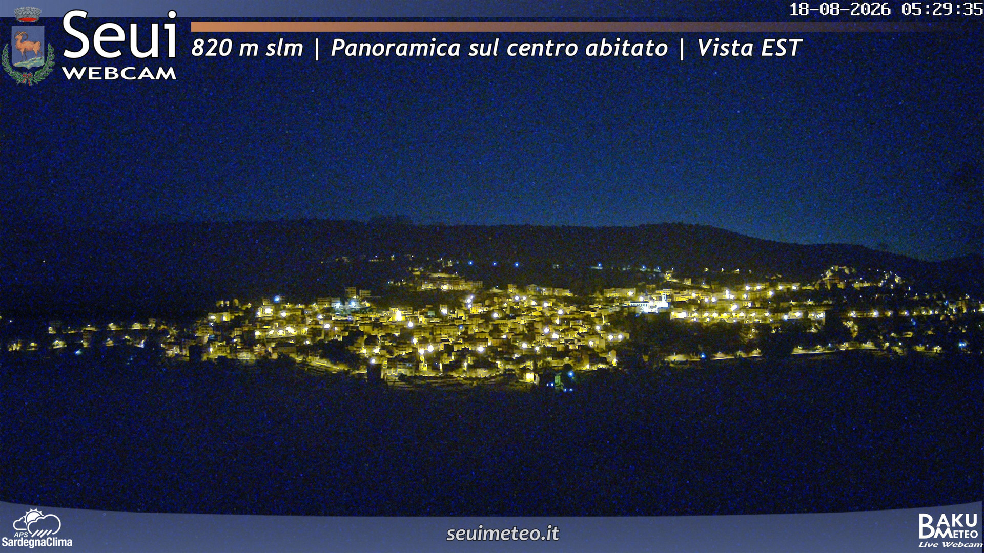 time-lapse frame, Seui Cuccaioni webcam