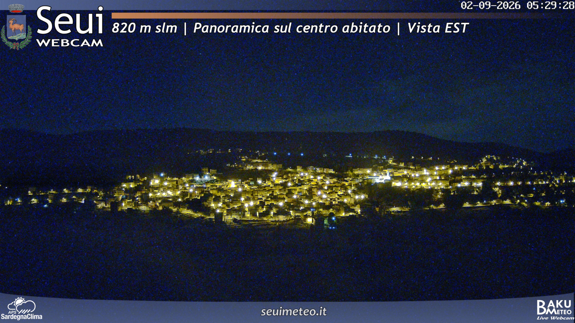 time-lapse frame, Seui Cuccaioni webcam