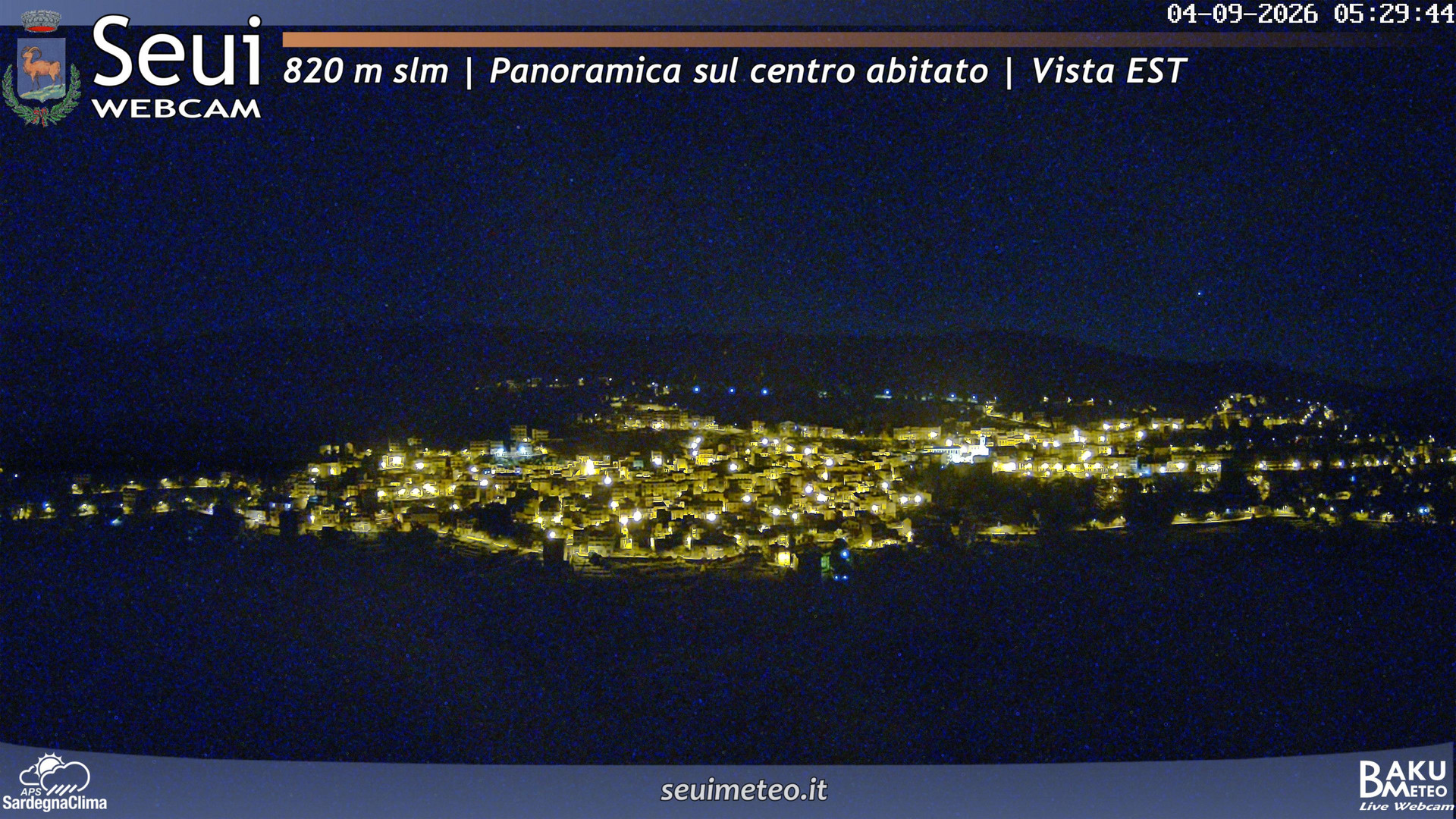 time-lapse frame, Seui Cuccaioni webcam