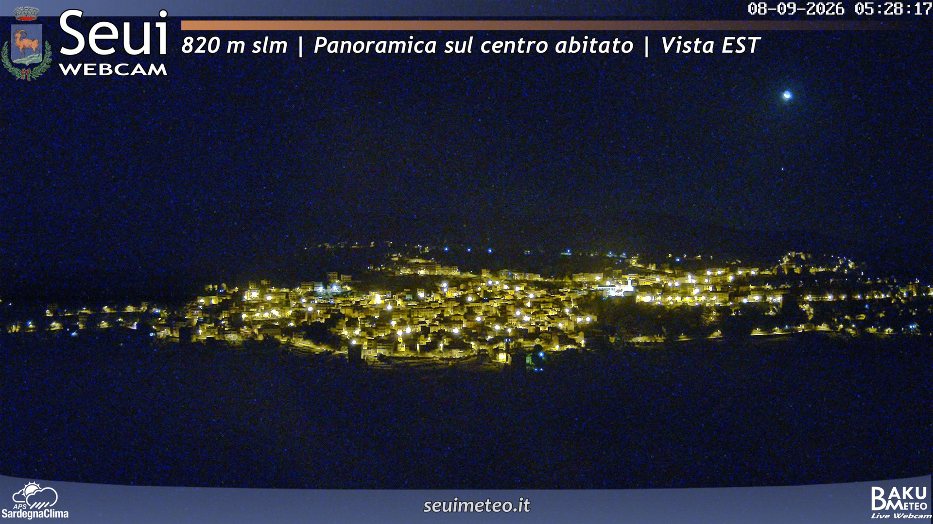 time-lapse frame, Seui Cuccaioni webcam