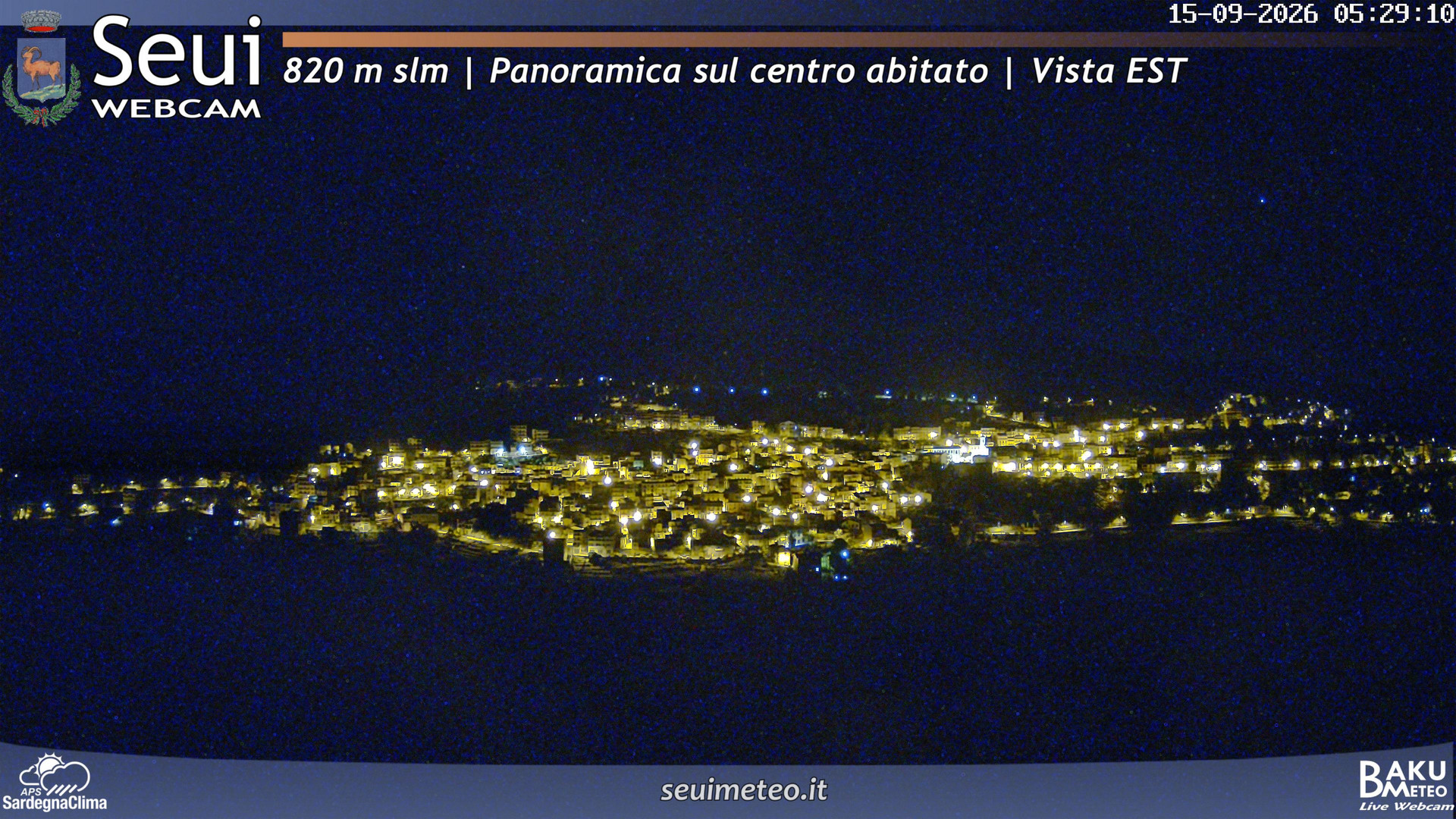 time-lapse frame, Seui Cuccaioni webcam