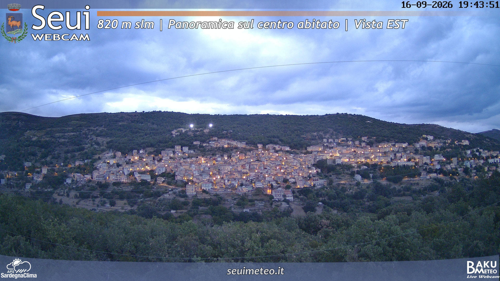 time-lapse frame, Seui Cuccaioni webcam
