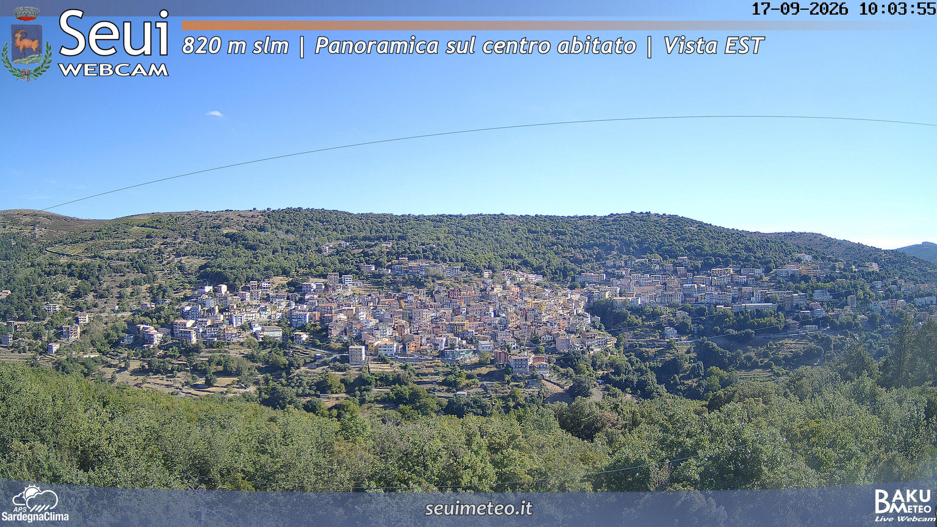 view from Seui Cuccaioni on 2026-09-17
