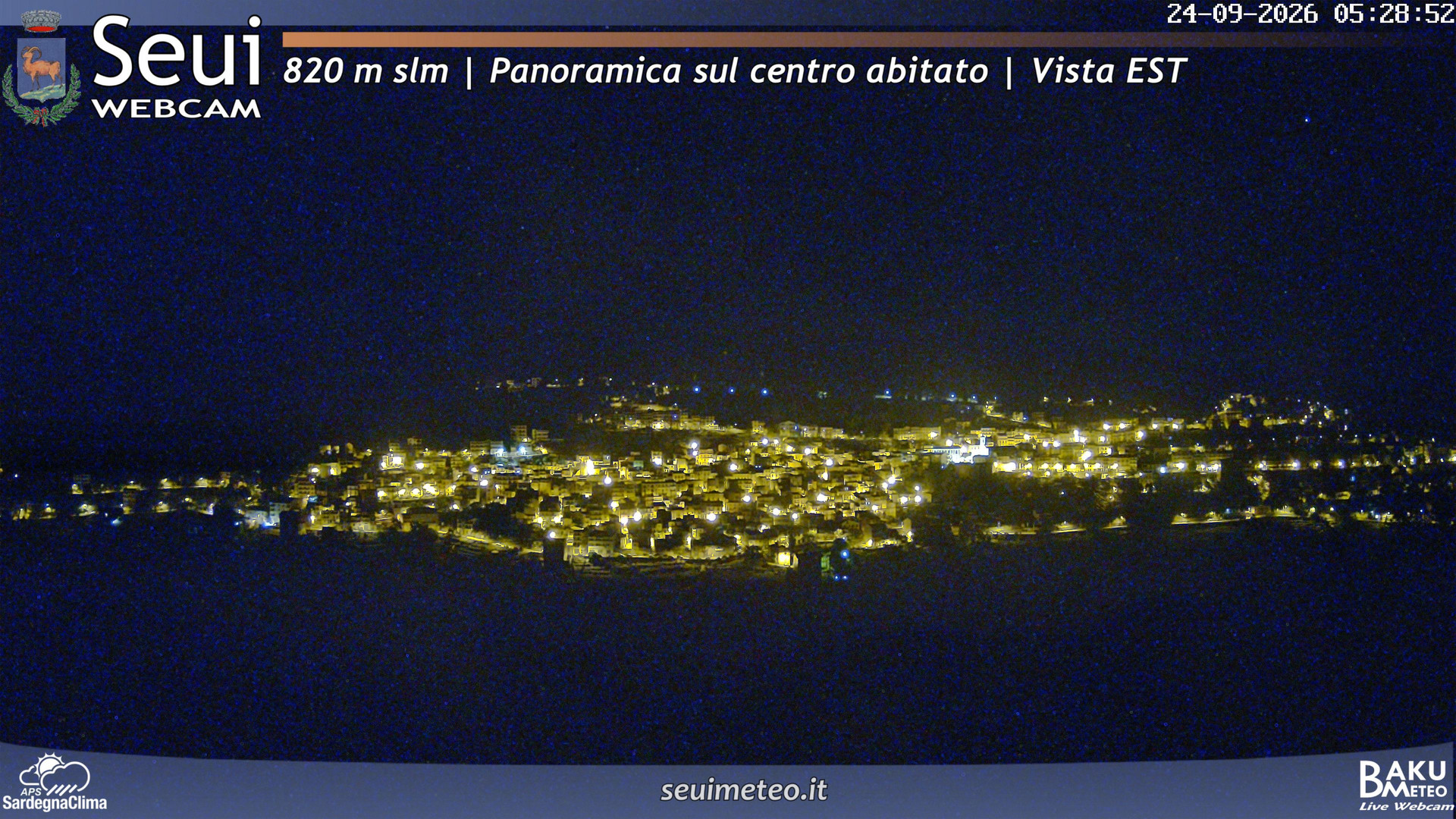 time-lapse frame, Seui Cuccaioni webcam