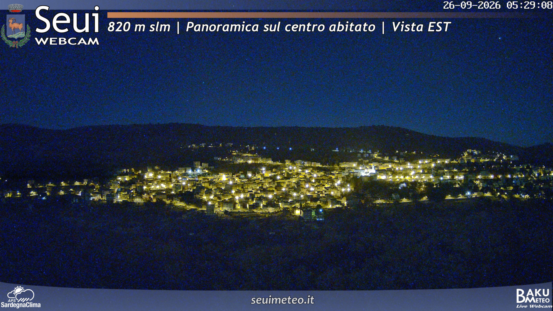 time-lapse frame, Seui Cuccaioni webcam