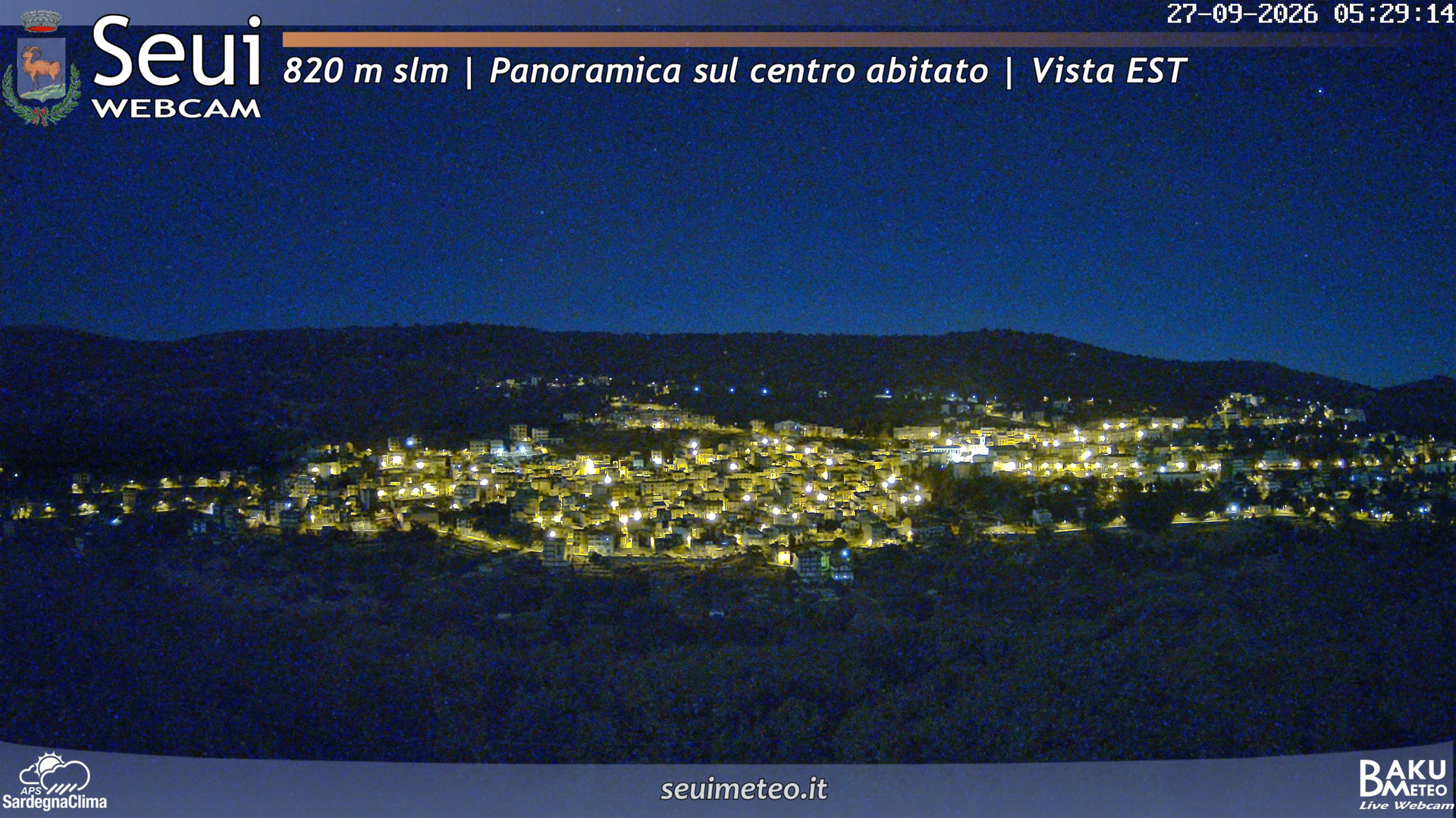 time-lapse frame, Seui Cuccaioni webcam