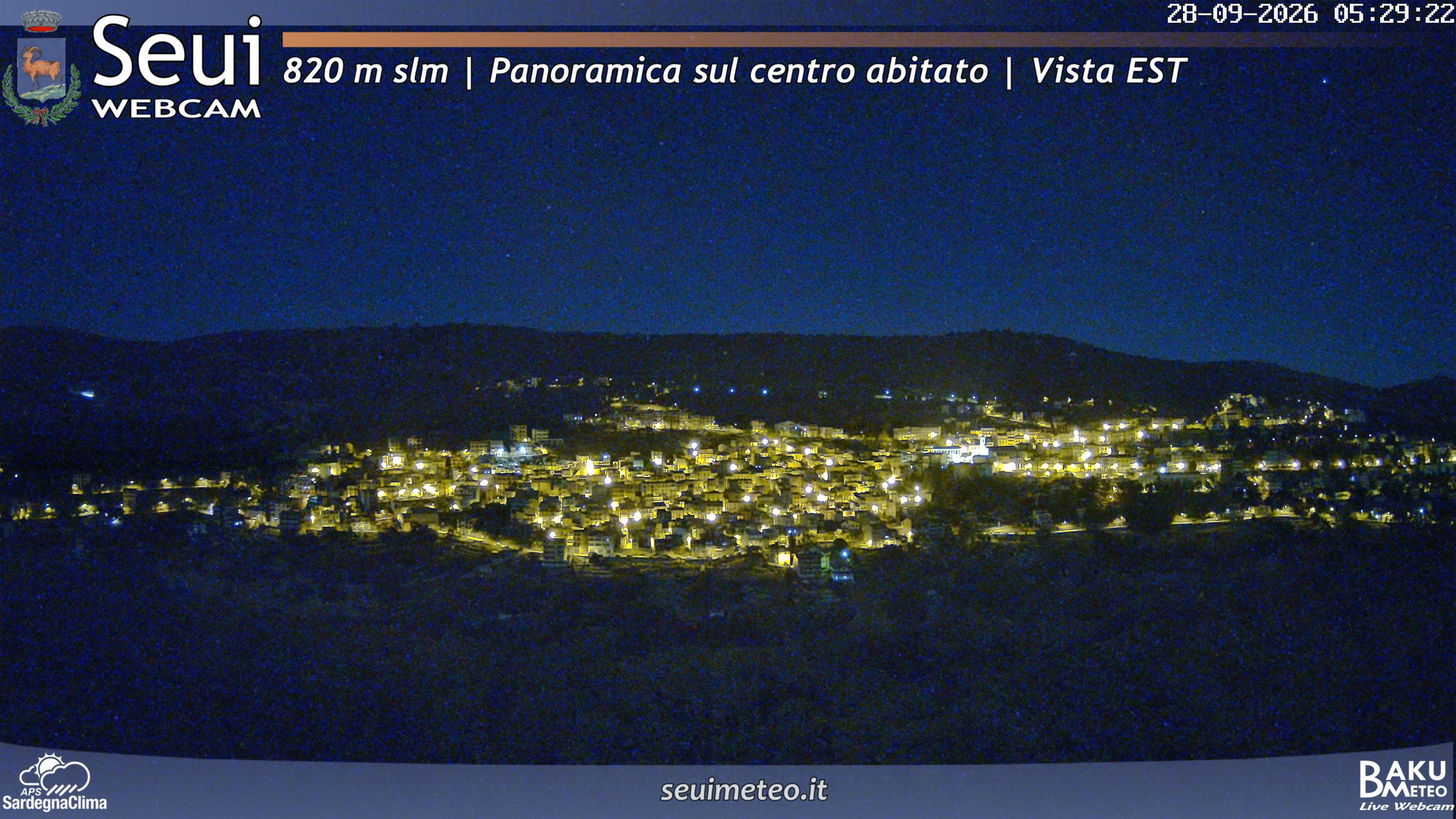 time-lapse frame, Seui Cuccaioni webcam