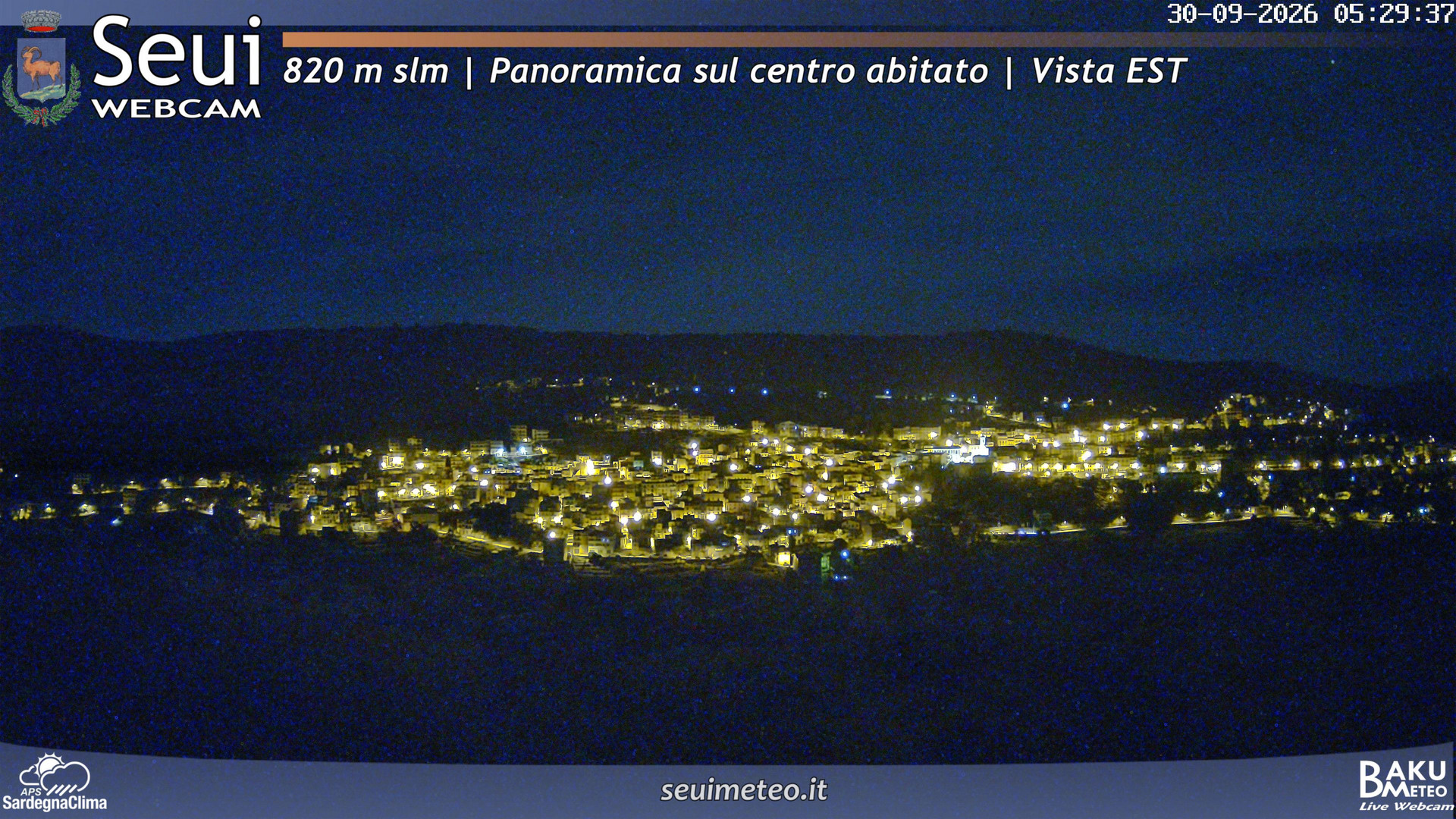 time-lapse frame, Seui Cuccaioni webcam