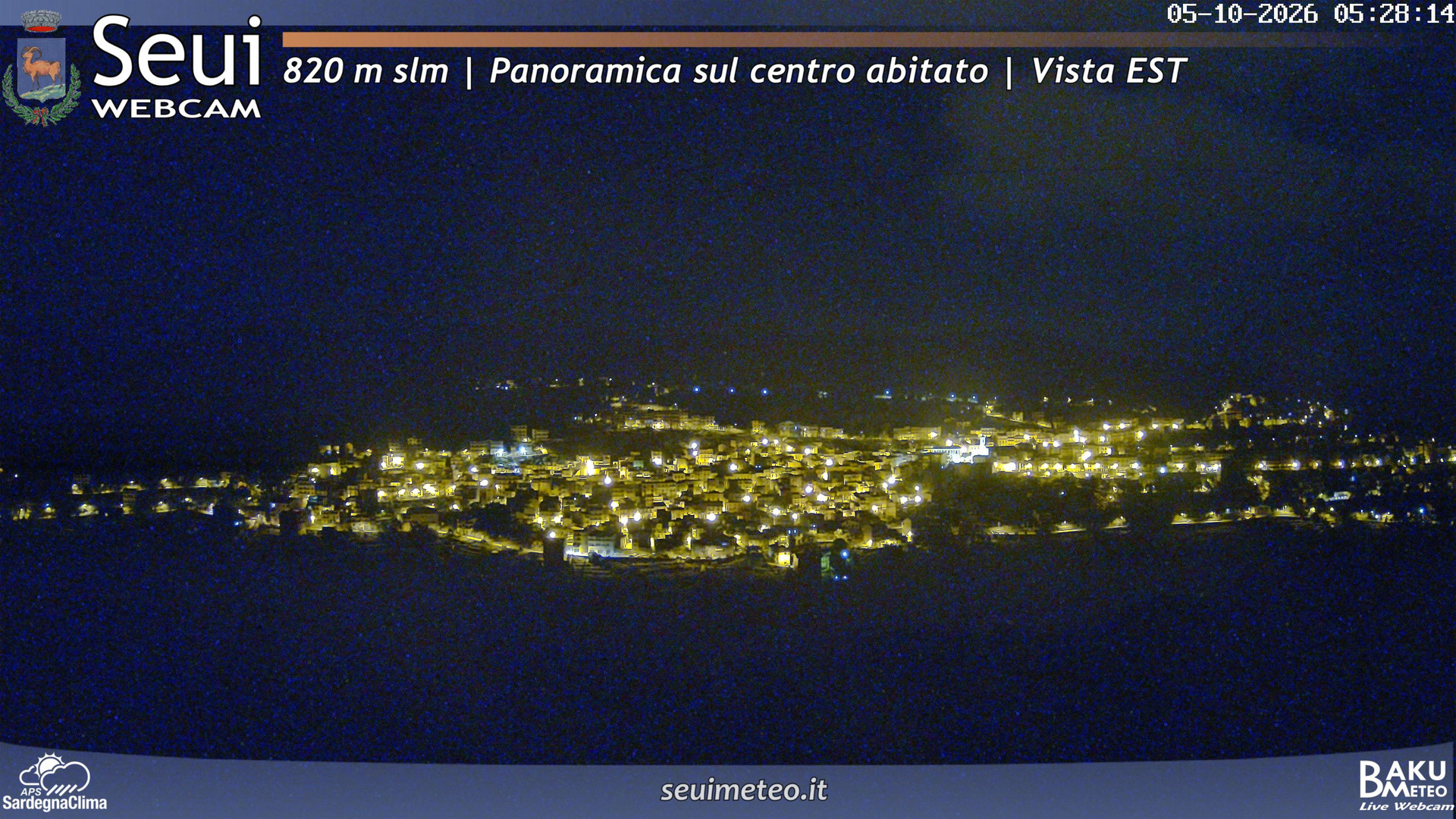 time-lapse frame, Seui Cuccaioni webcam
