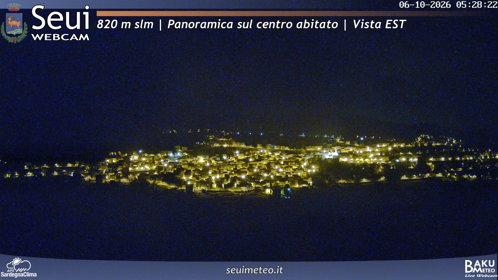 time-lapse frame, Seui Cuccaioni webcam