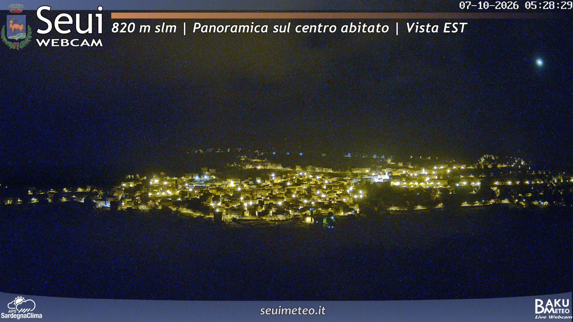 time-lapse frame, Seui Cuccaioni webcam