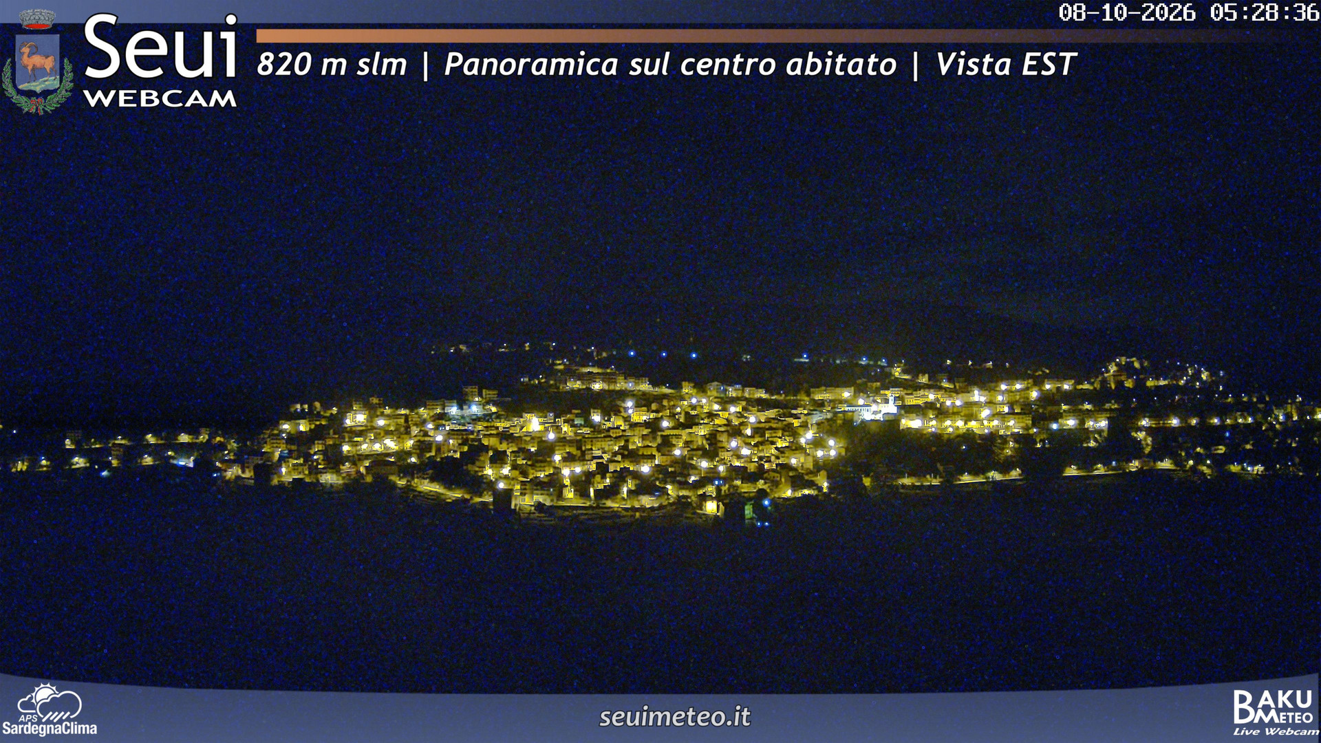 time-lapse frame, Seui Cuccaioni webcam