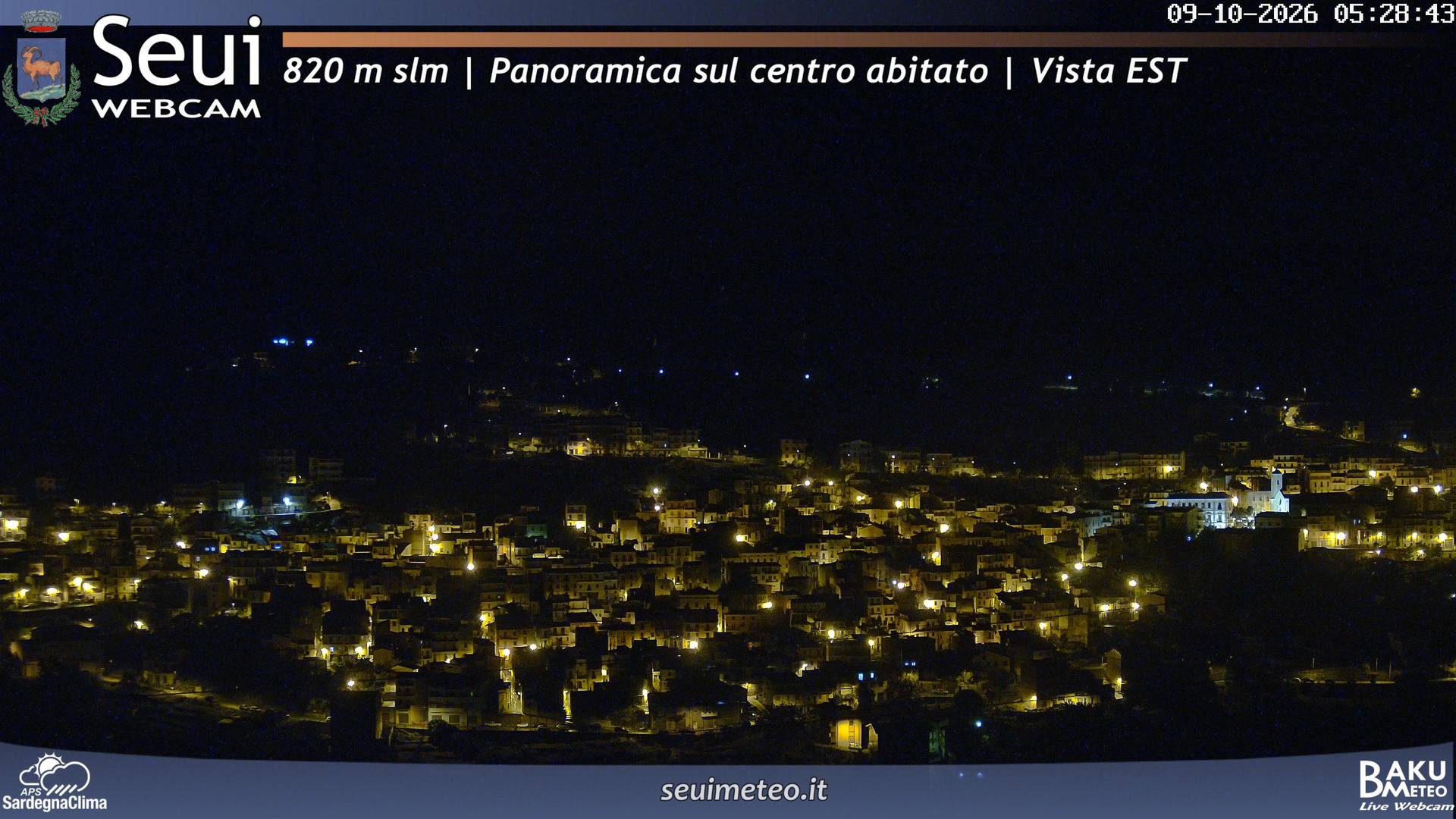 time-lapse frame, Seui Cuccaioni webcam
