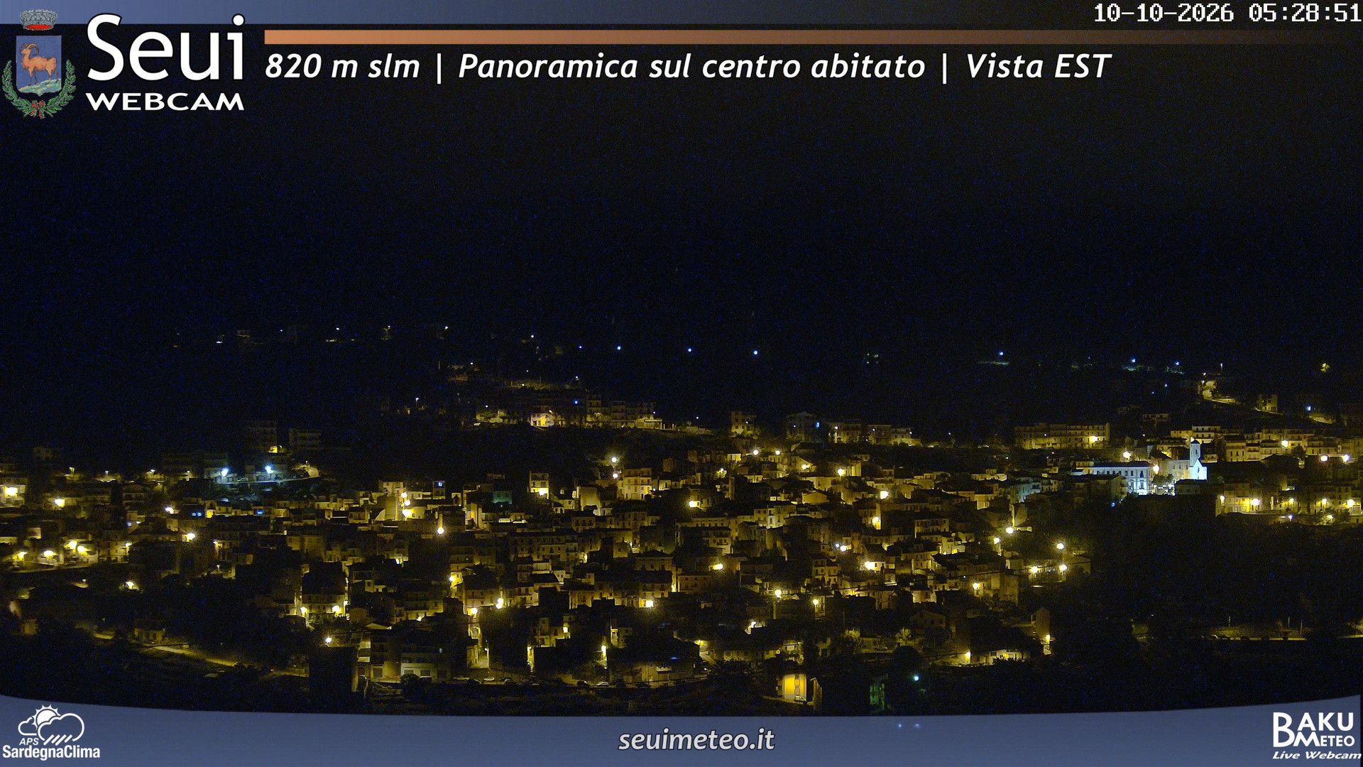 time-lapse frame, Seui Cuccaioni webcam