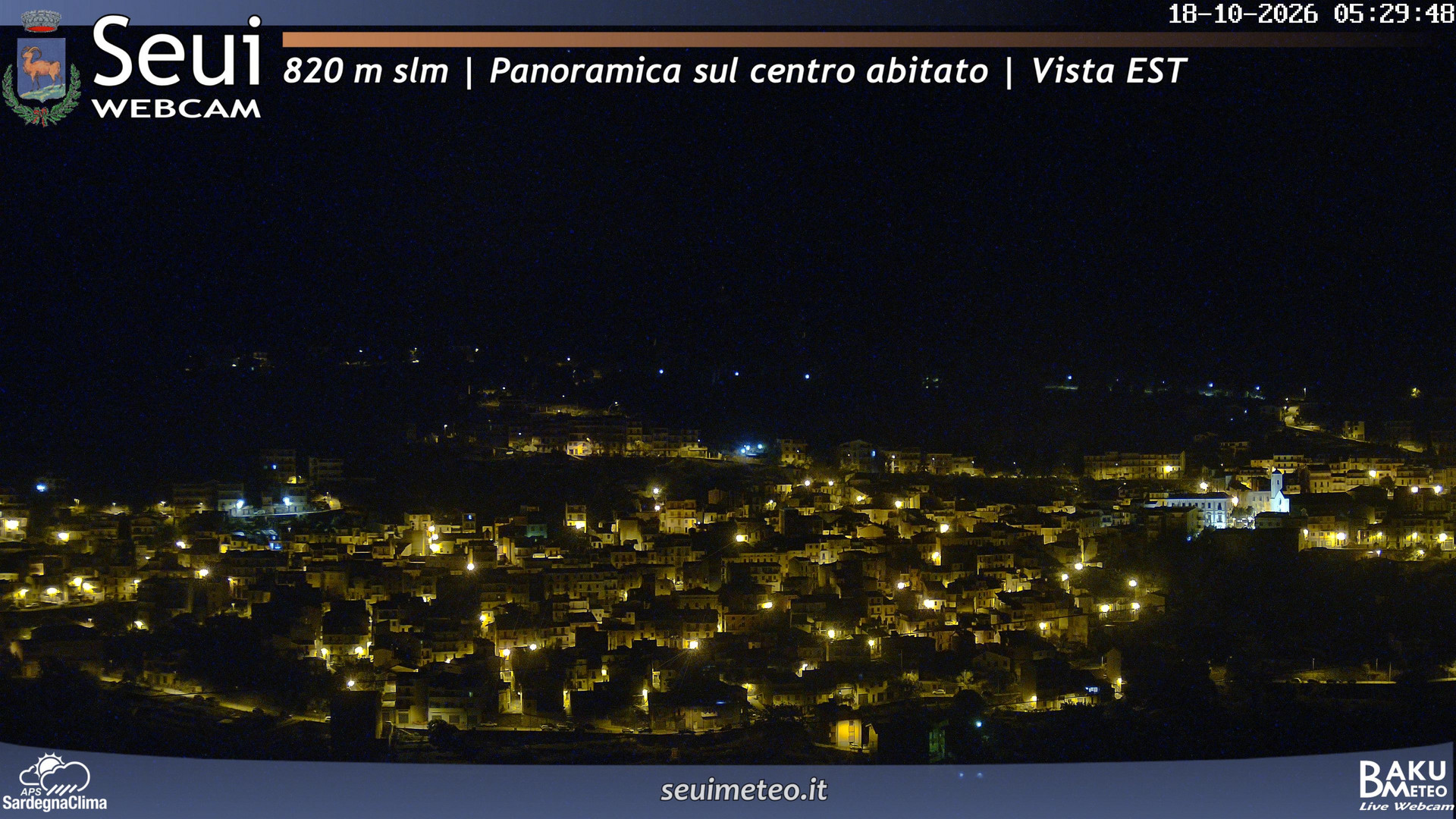 time-lapse frame, Seui Cuccaioni webcam