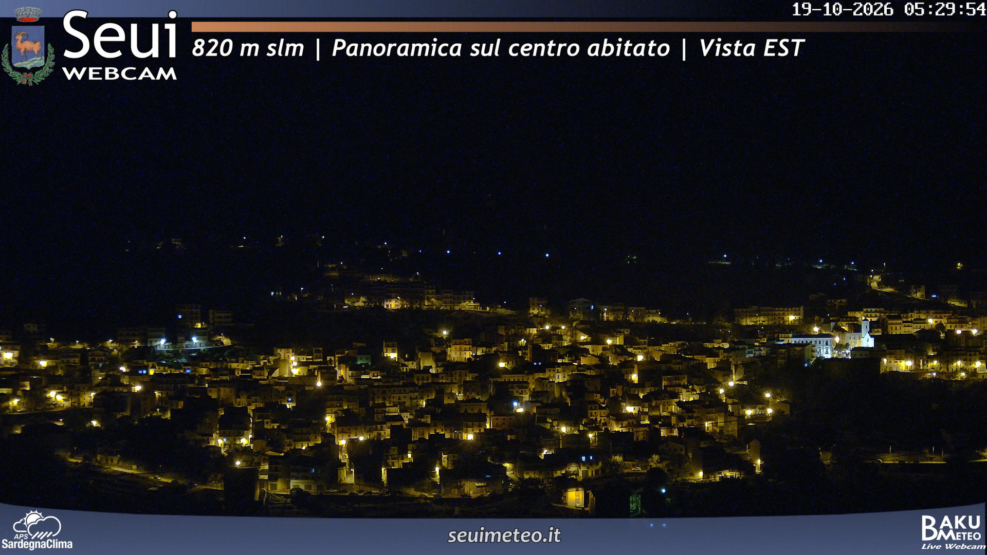 time-lapse frame, Seui Cuccaioni webcam