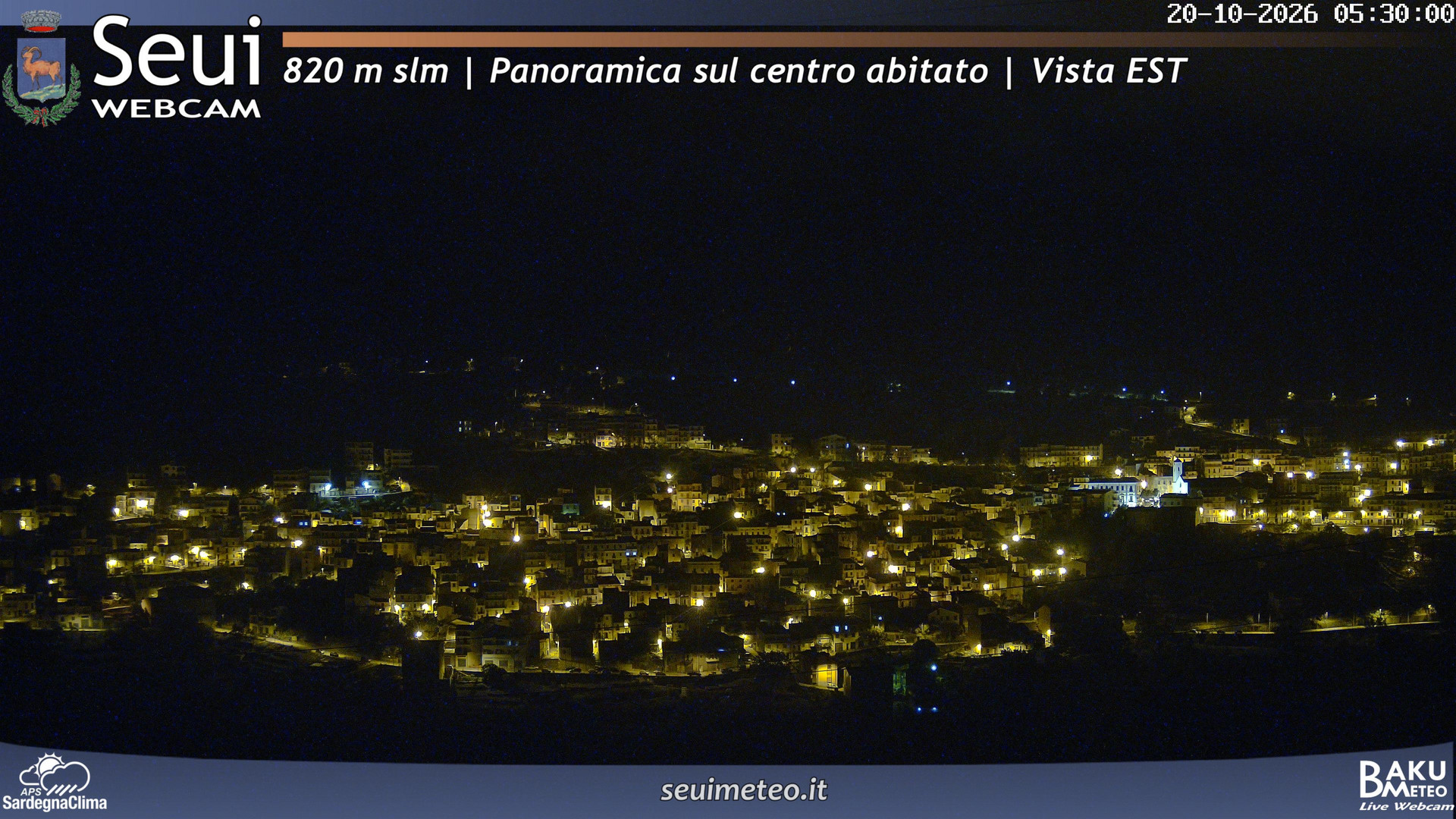 time-lapse frame, Seui Cuccaioni webcam