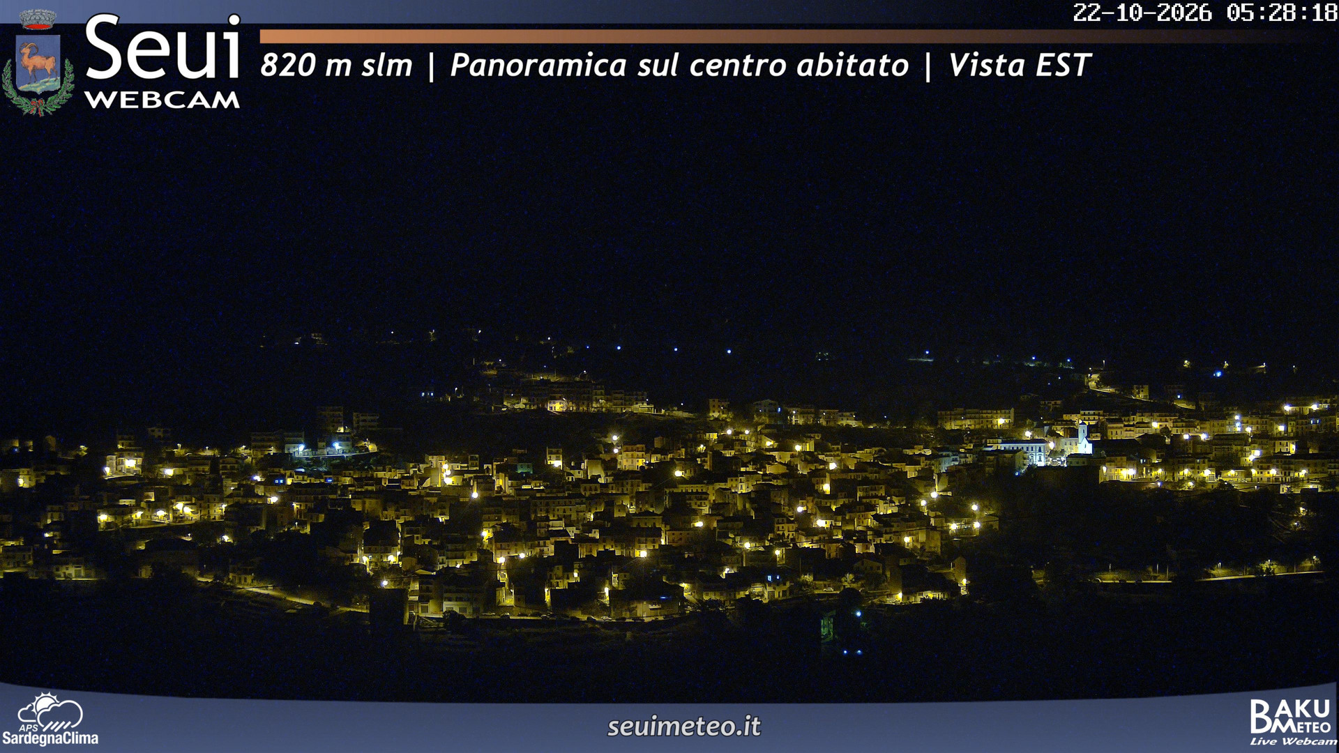 time-lapse frame, Seui Cuccaioni webcam