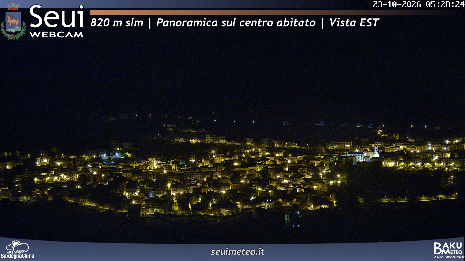 time-lapse frame, Seui Cuccaioni webcam