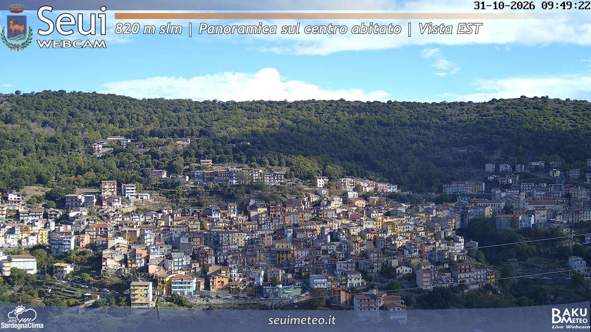 view from Seui Cuccaioni on 2026-10-31
