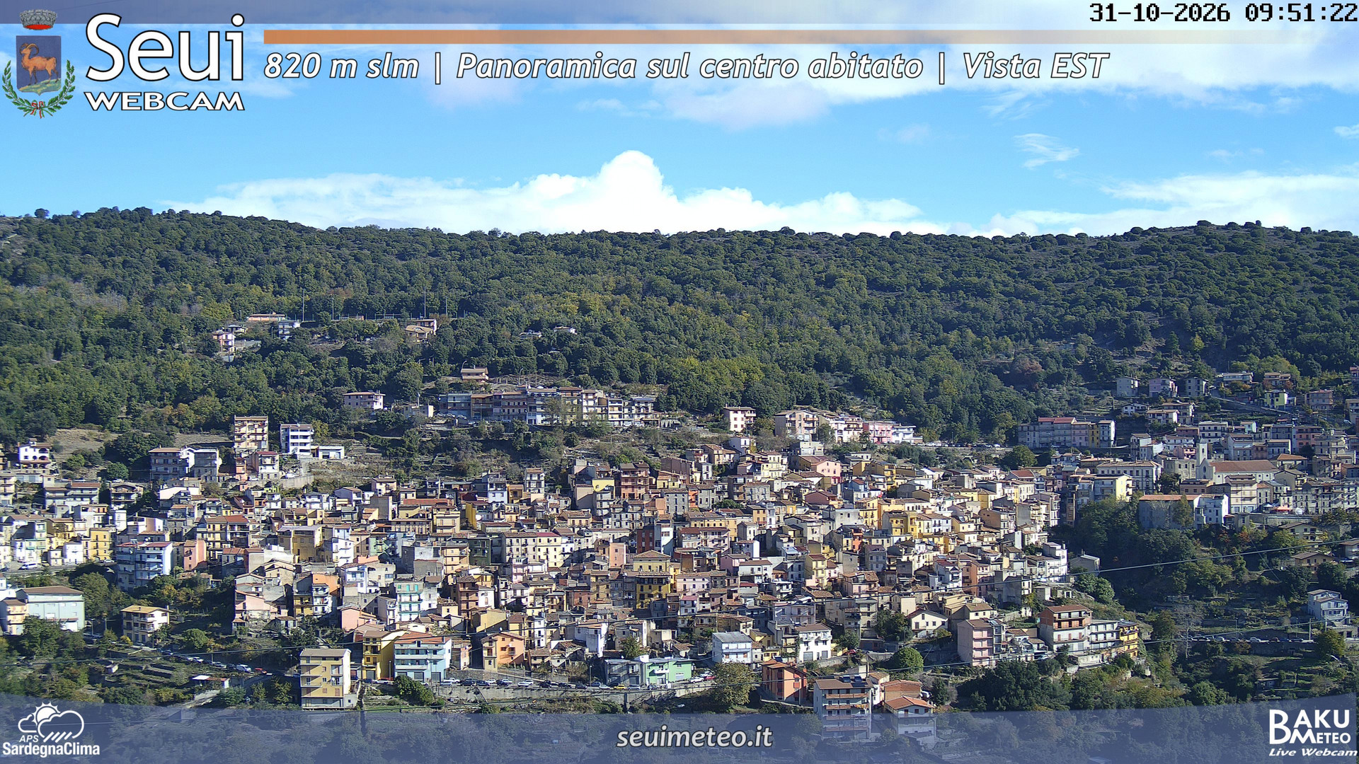 view from Seui Cuccaioni on 2026-10-31
