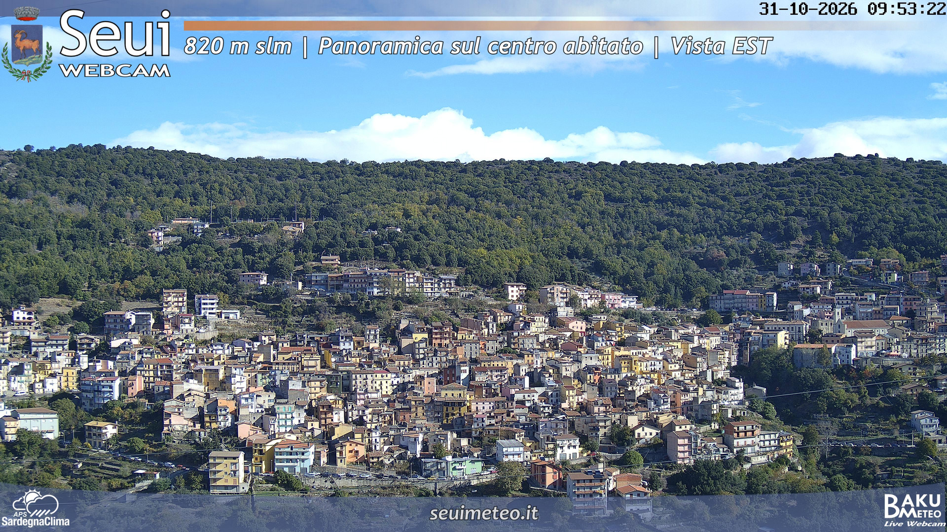view from Seui Cuccaioni on 2026-10-31