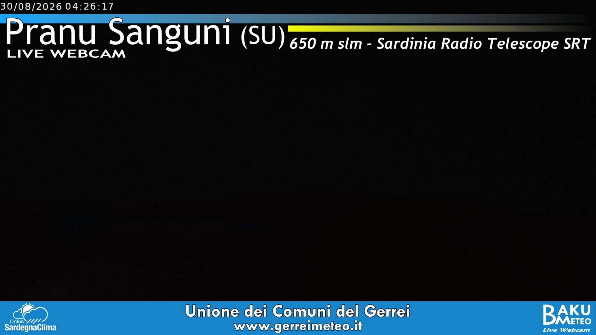 time-lapse frame, Pranu Sanguni SRT webcam