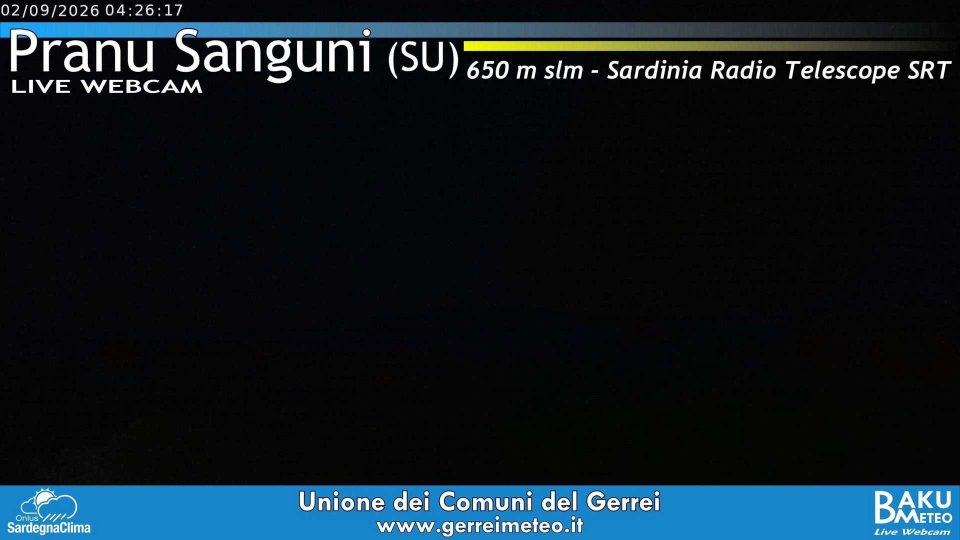 time-lapse frame, Pranu Sanguni SRT webcam