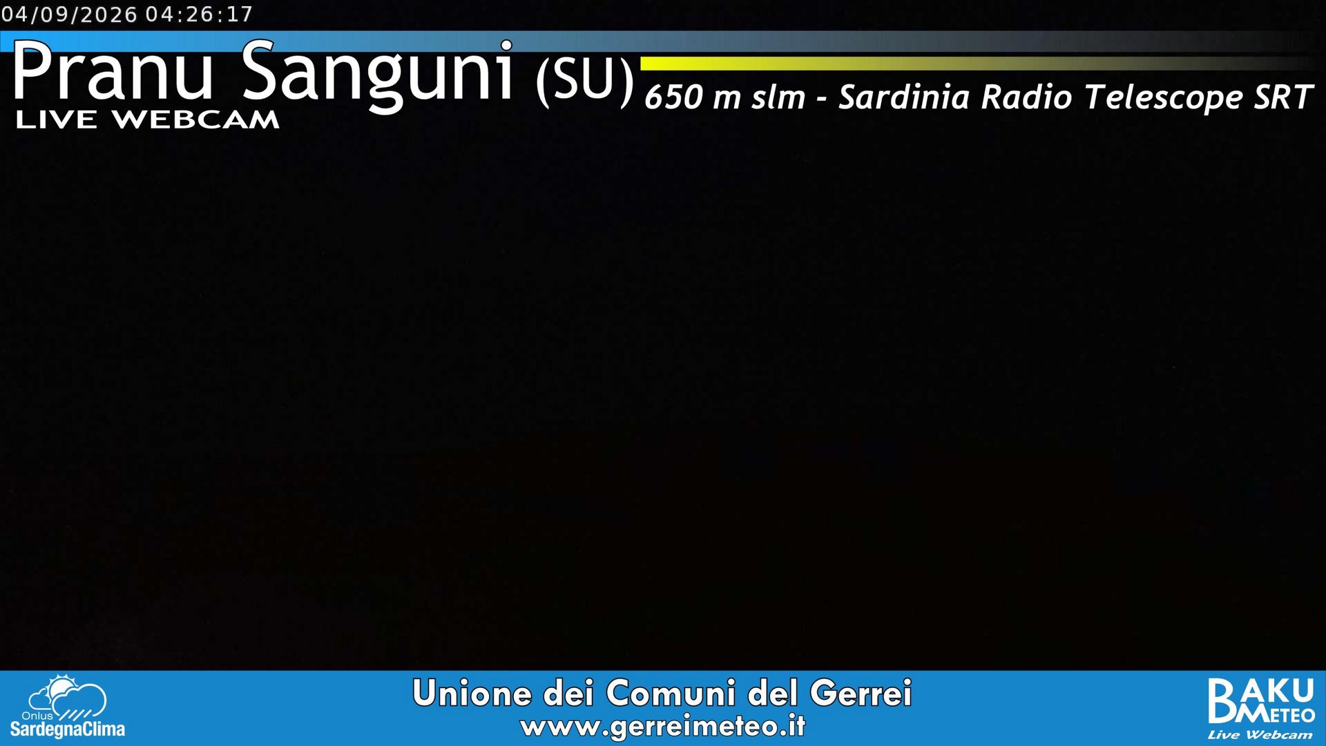 time-lapse frame, Pranu Sanguni SRT webcam