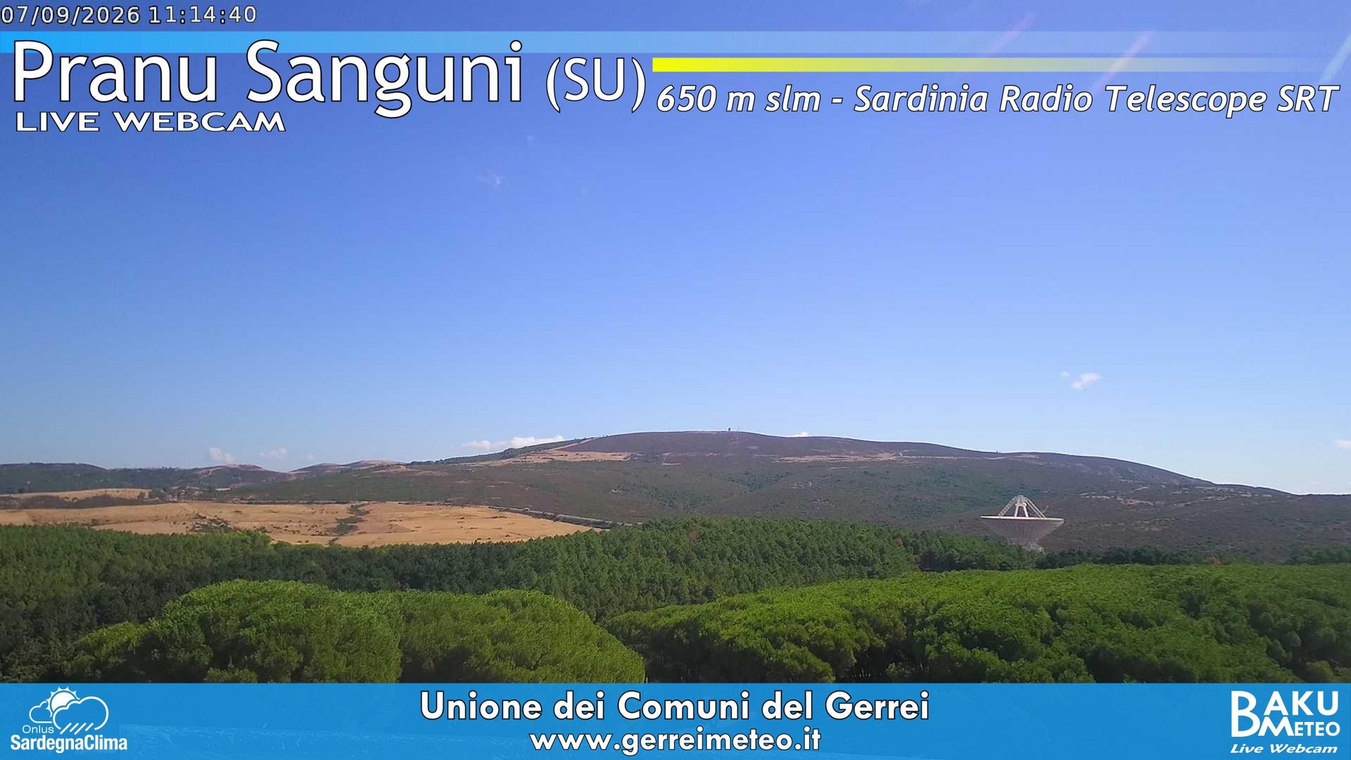 time-lapse frame, Pranu Sanguni SRT webcam