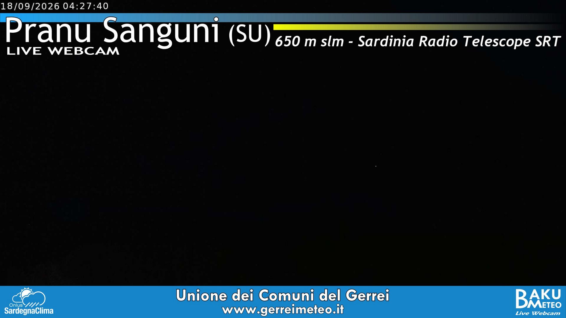 time-lapse frame, Pranu Sanguni SRT webcam