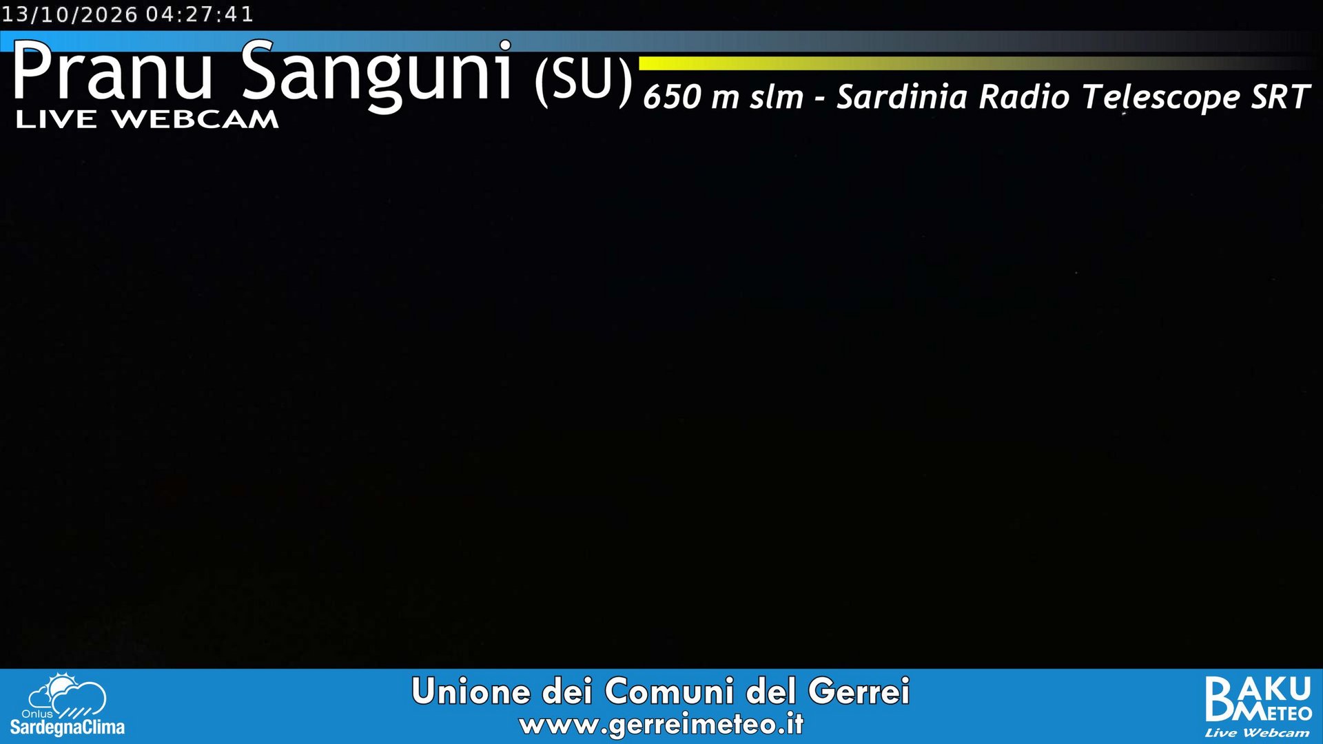 time-lapse frame, Pranu Sanguni SRT webcam