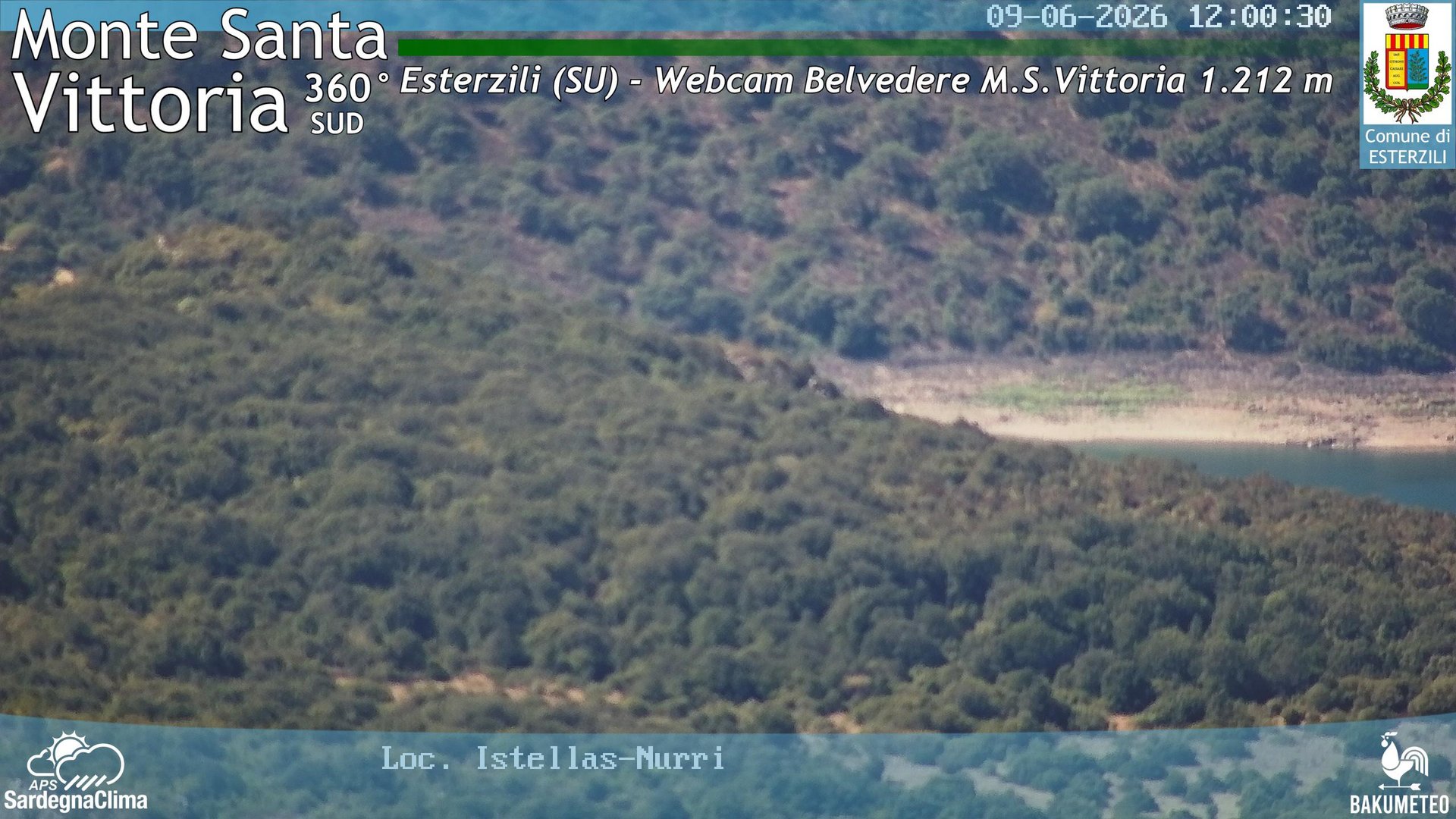 view from Monte Santa Vittoria Sud on 2026-09-06