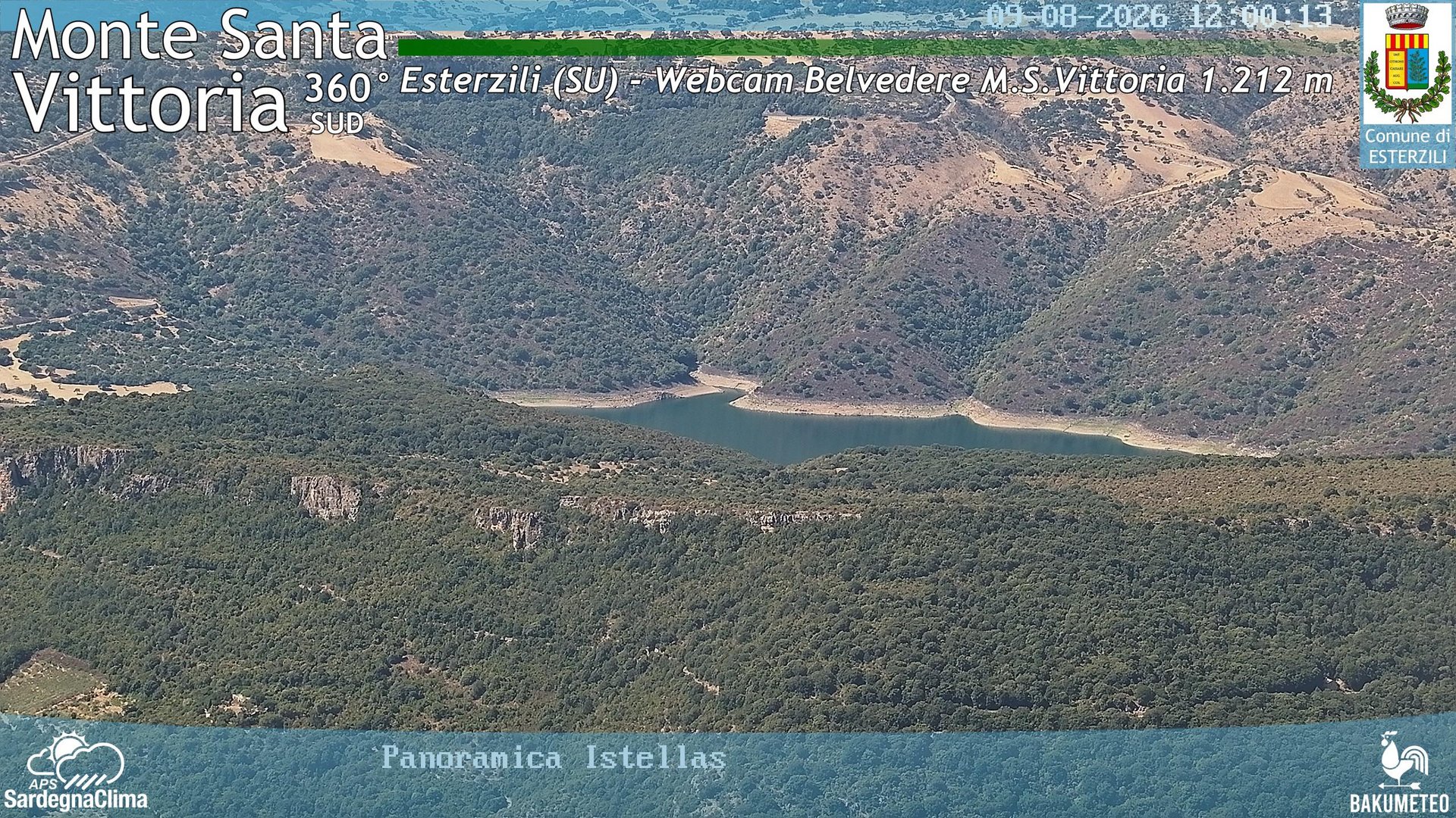 view from Monte Santa Vittoria Sud on 2026-09-08